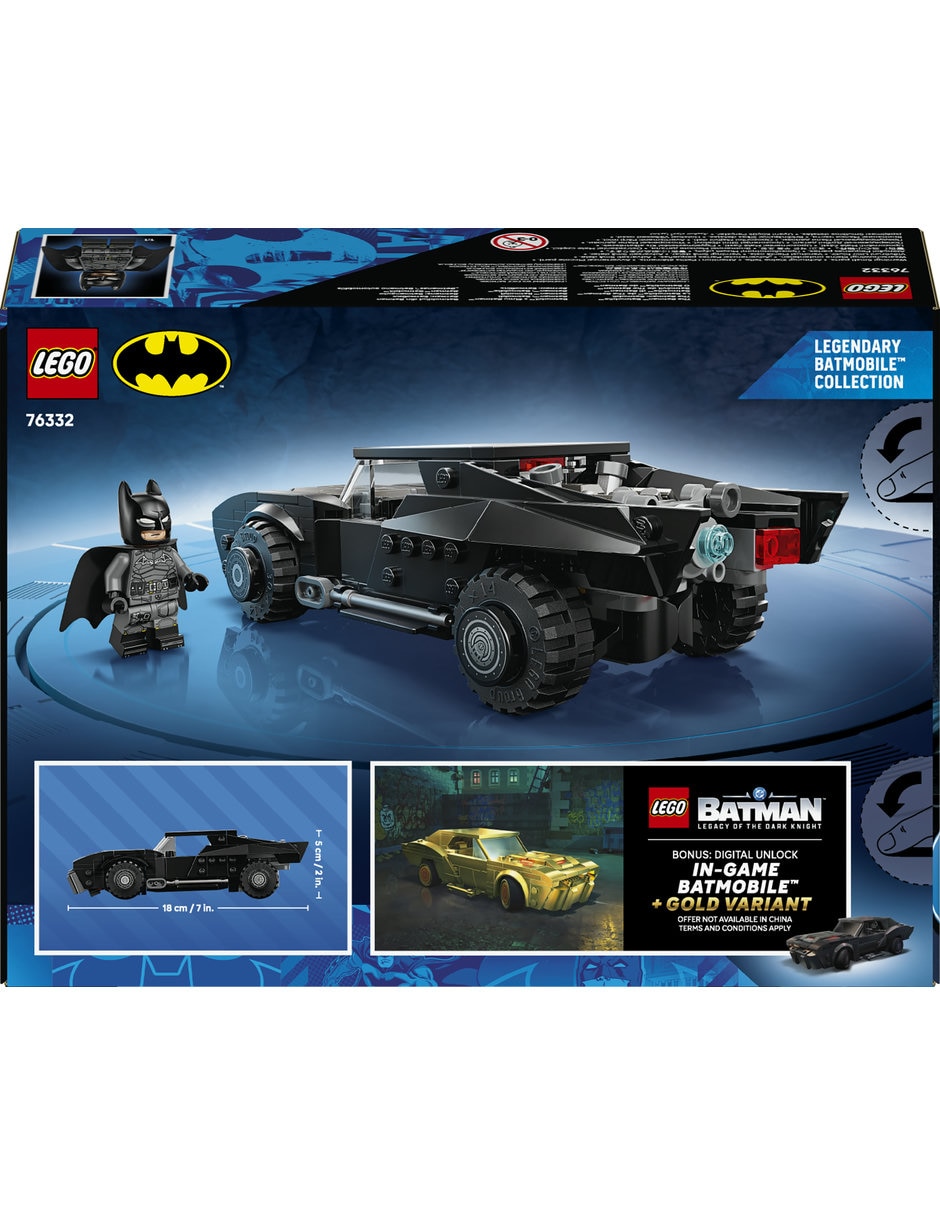 Batimóvil de The Batman 76332 Super Heroes 6