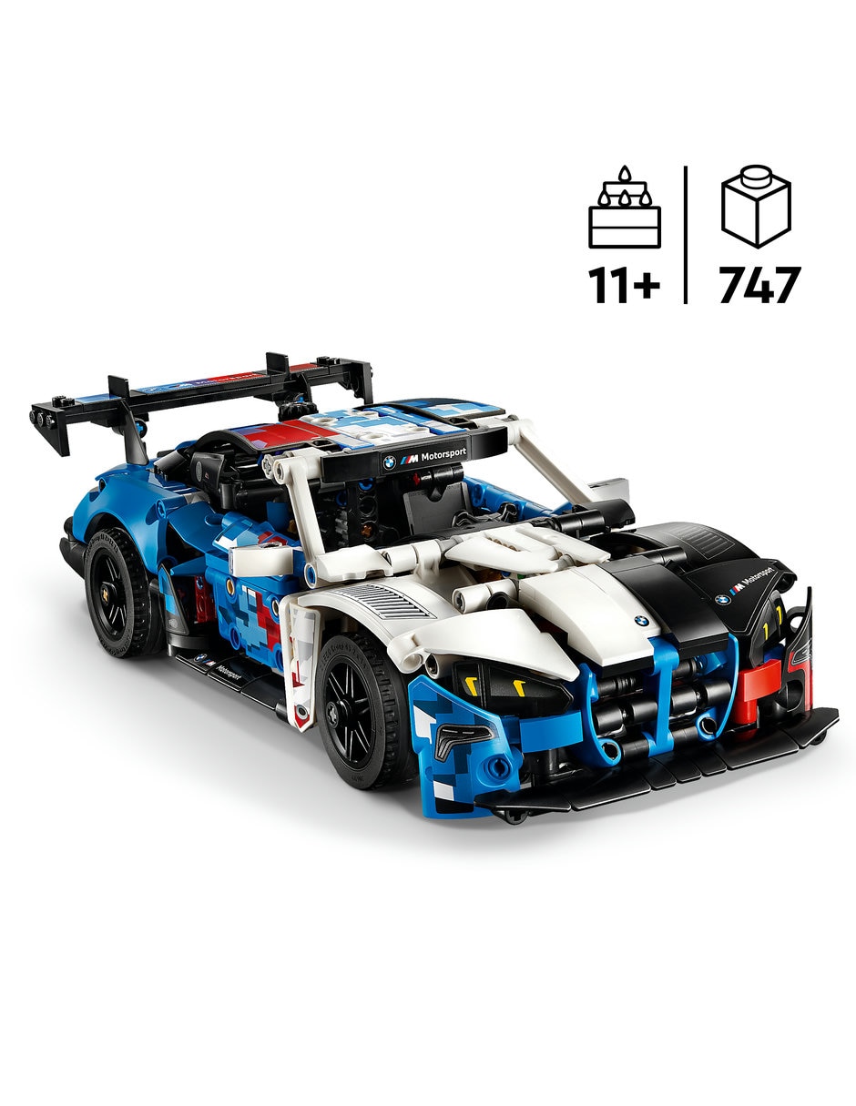 Set construcción Lego Auto De Carreras Bmw M4 Gt3 Evo 42226 Technic 4