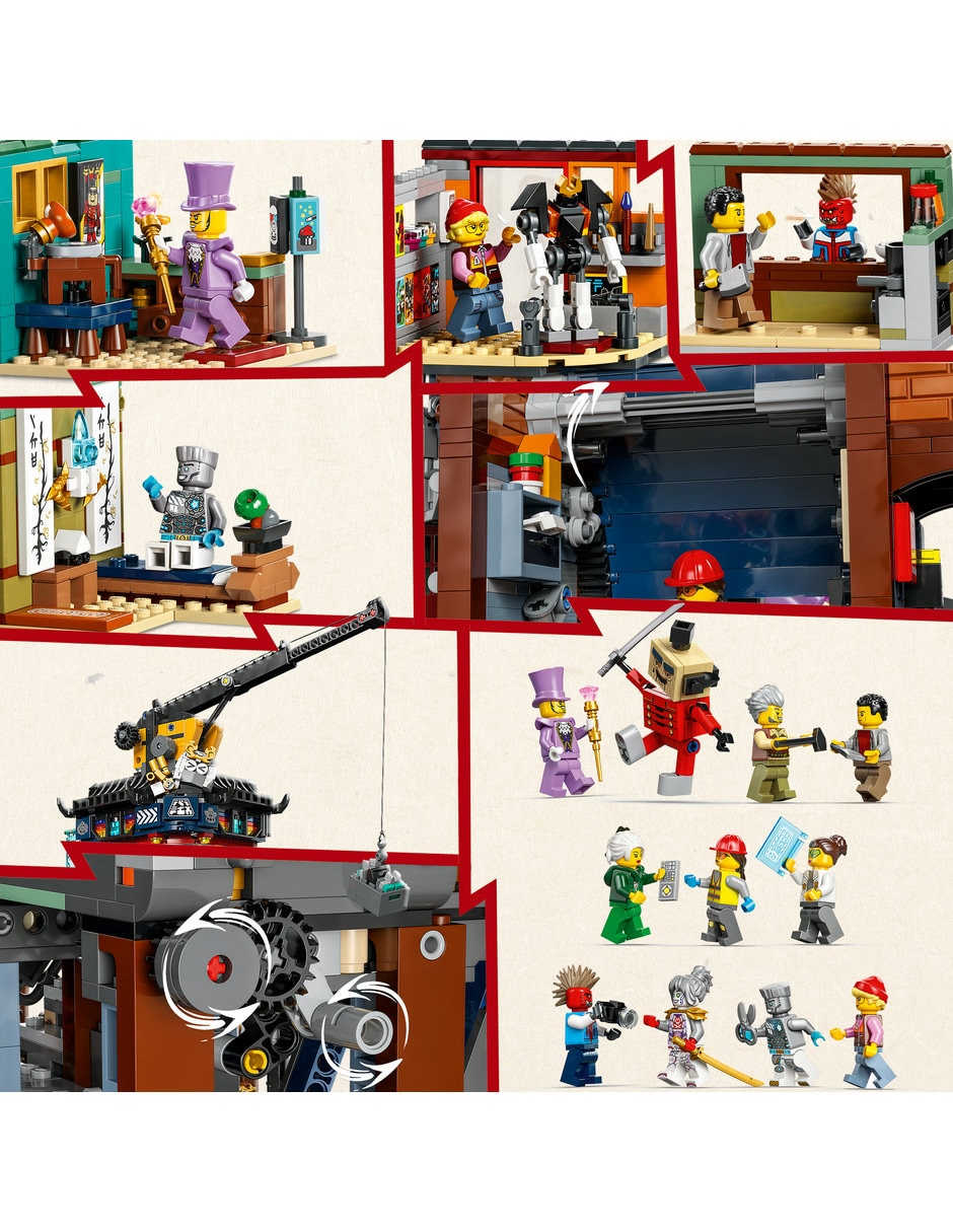 Talleres de la Ciudad de NINJAGO 71837 Dragons Rising 10