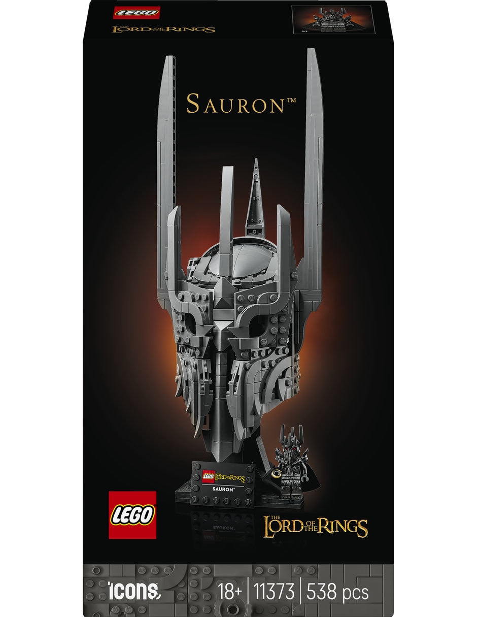 Lego Icons El Señor de los Anillos: Casco de Sauron 11373 2
