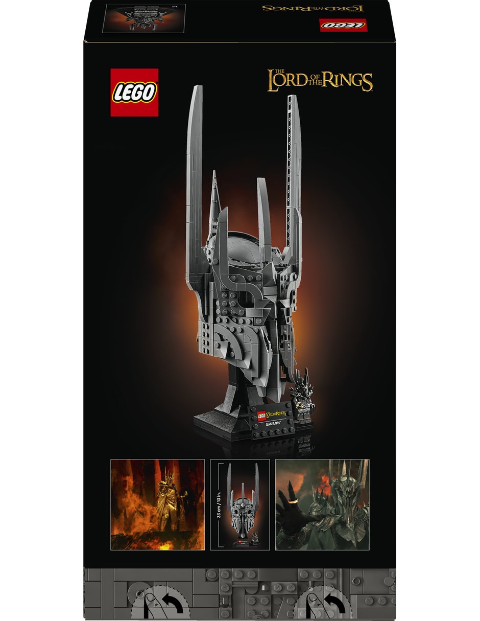 Lego Icons El Señor de los Anillos: Casco de Sauron 11373 6