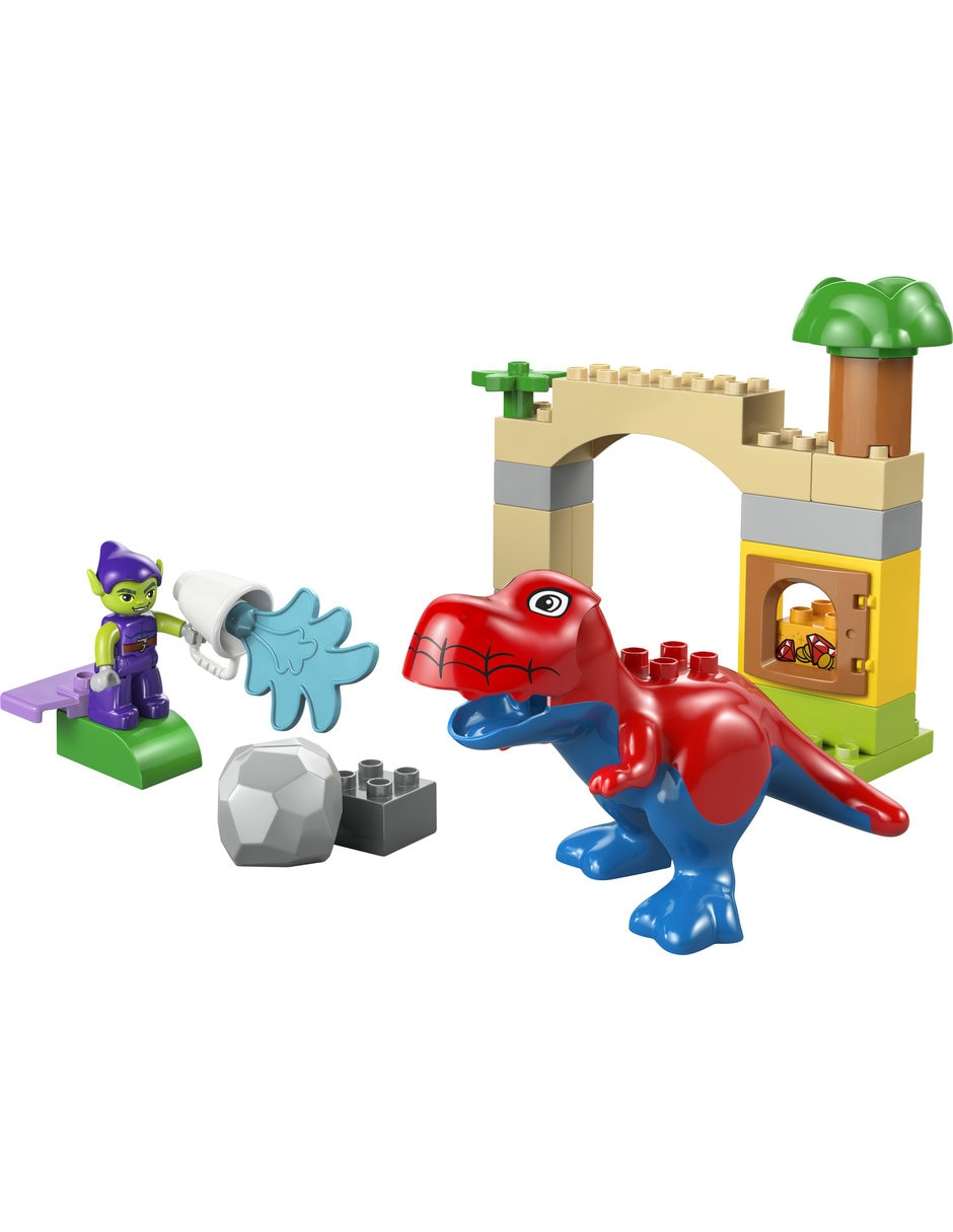 Set construcción Marvel Dinosaurio Spidey-Rex vs Duende Verde 10463 Disney TM 3