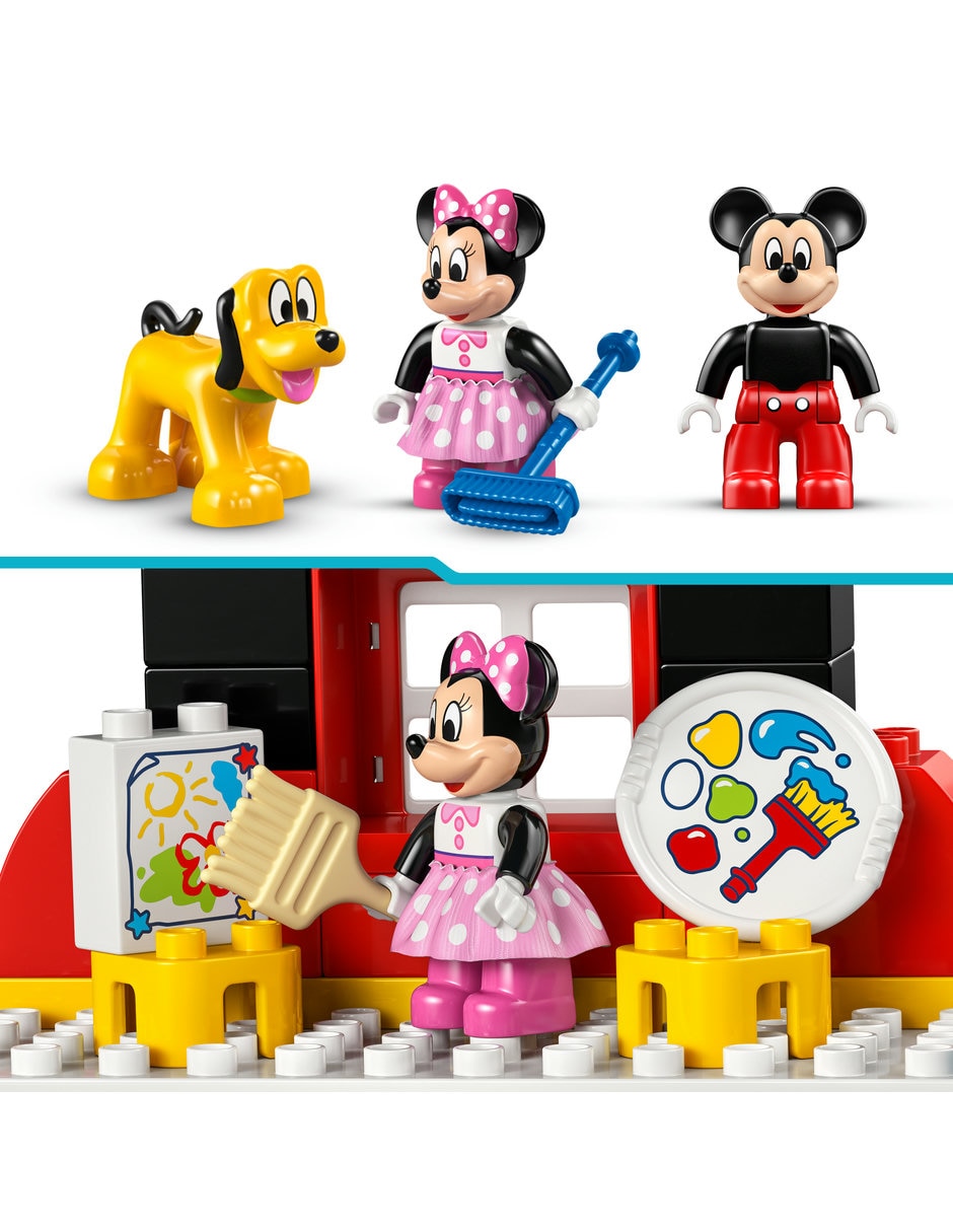Duplo casa de Mickey Mouse con Minnie y Pluto 10465 Disney 5
