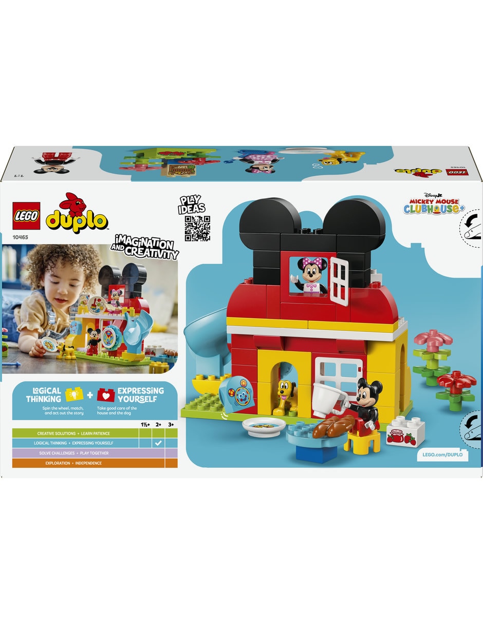 Duplo casa de Mickey Mouse con Minnie y Pluto 10465 Disney 6