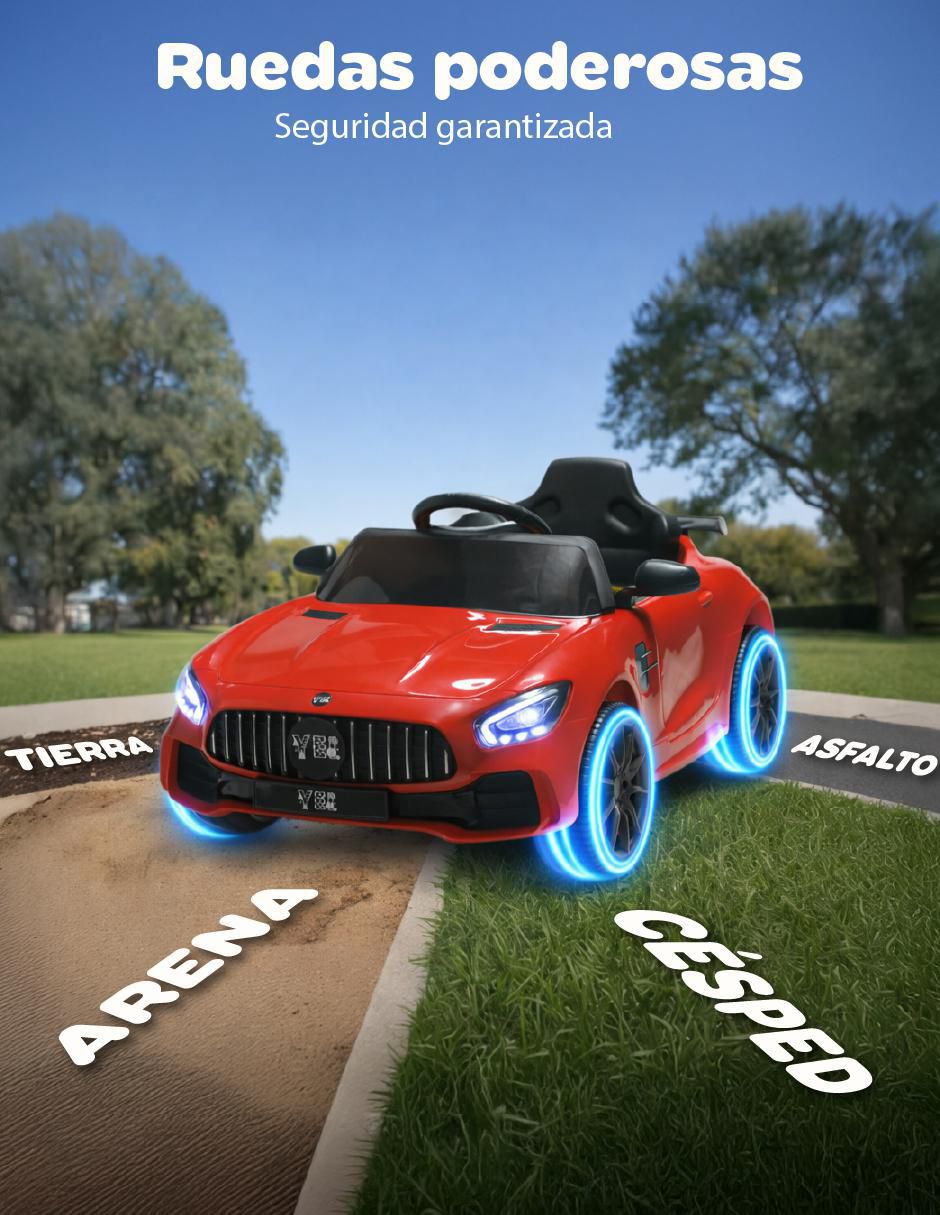 Automóvil montable con control remoto recargable unisex 3