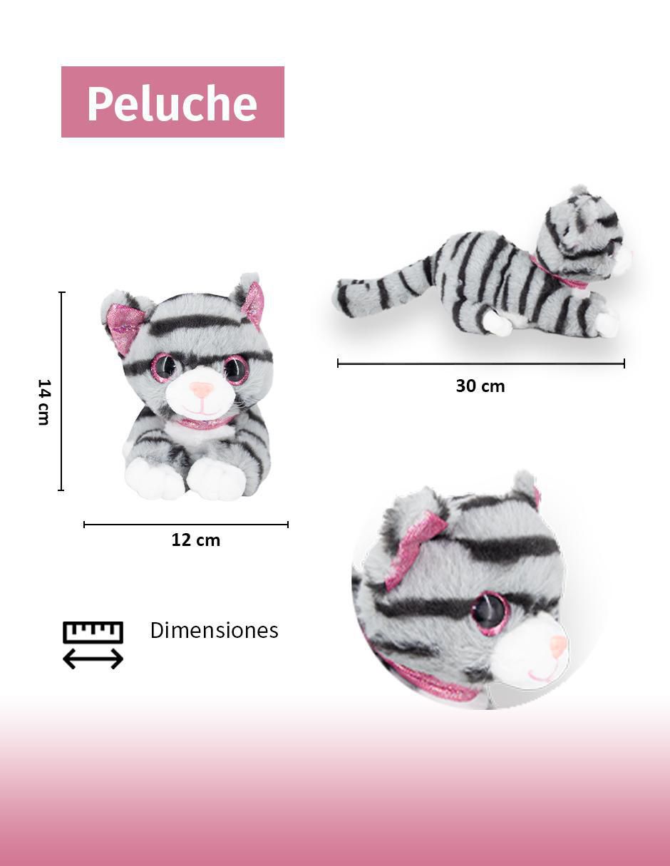 Peluche de gato de 30 cm 3