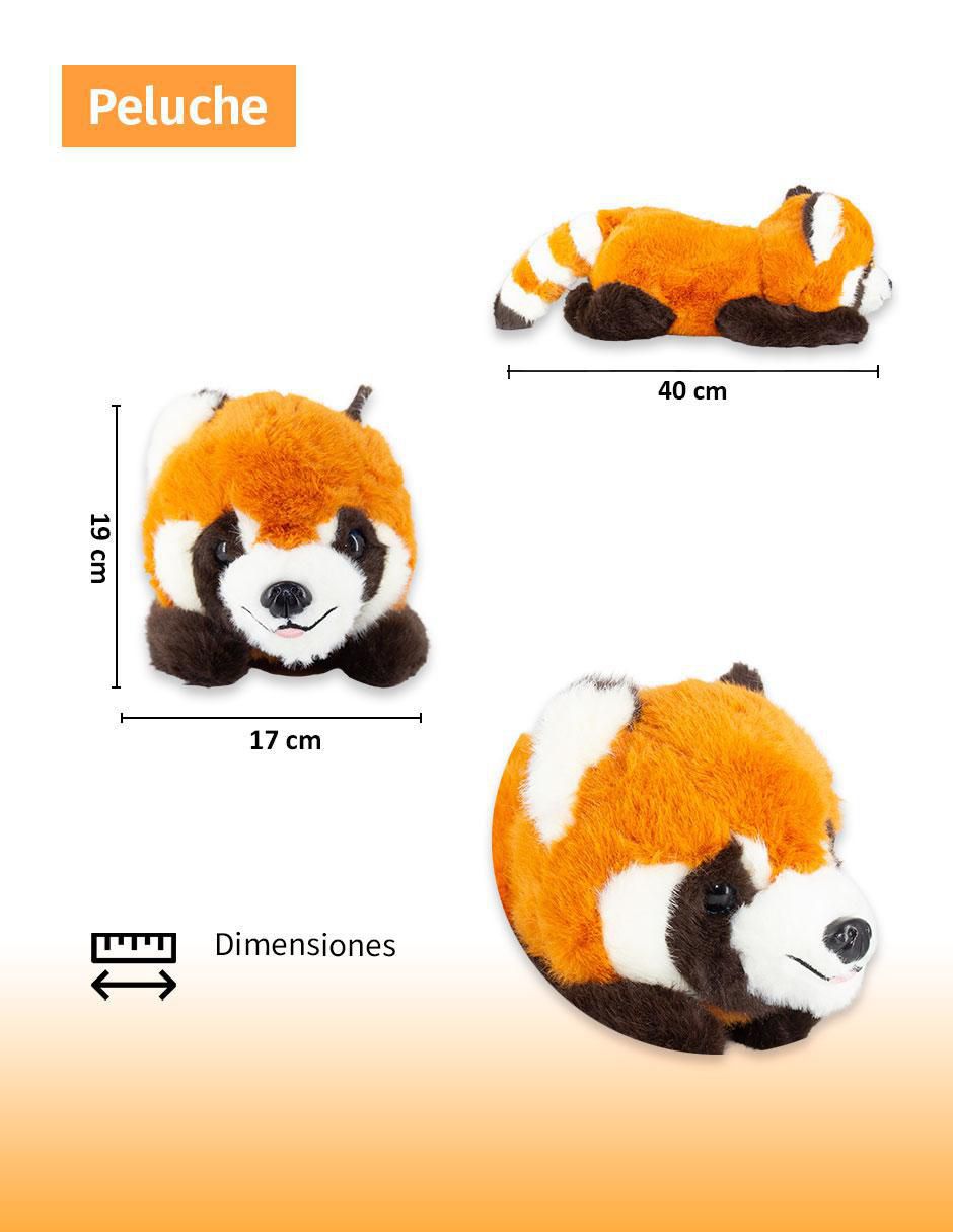 Peluche de panda rojo de 40 cm 3