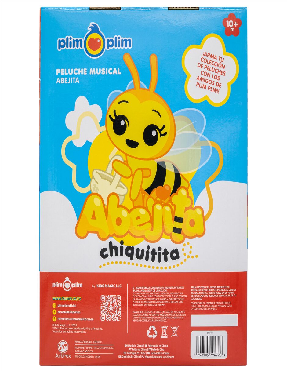 Peluche Namco abeja 5