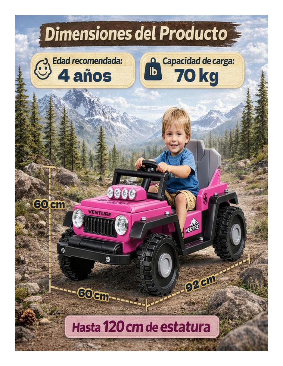 Automóvil montable con control remoto recargable unisex 7