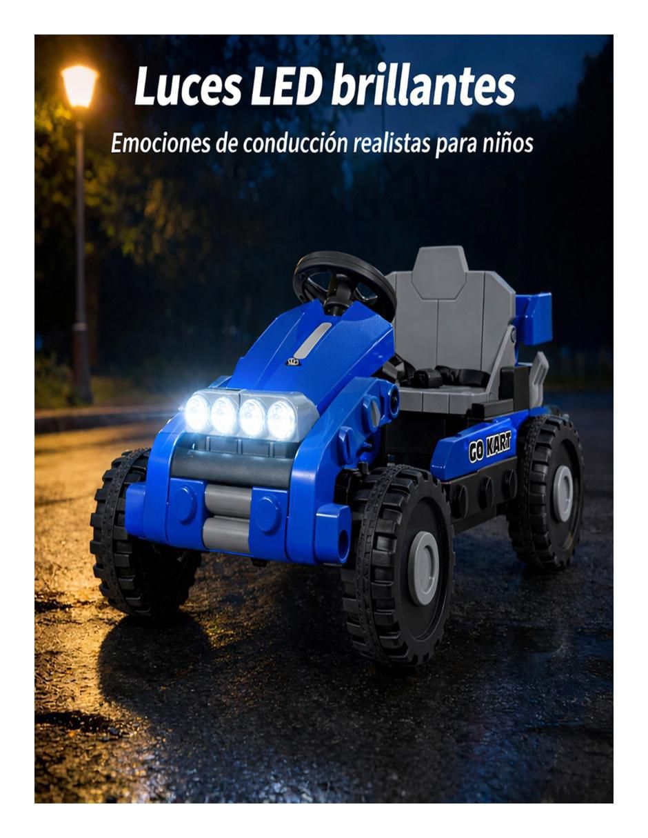 Automóvil montable con control remoto recargable unisex 6