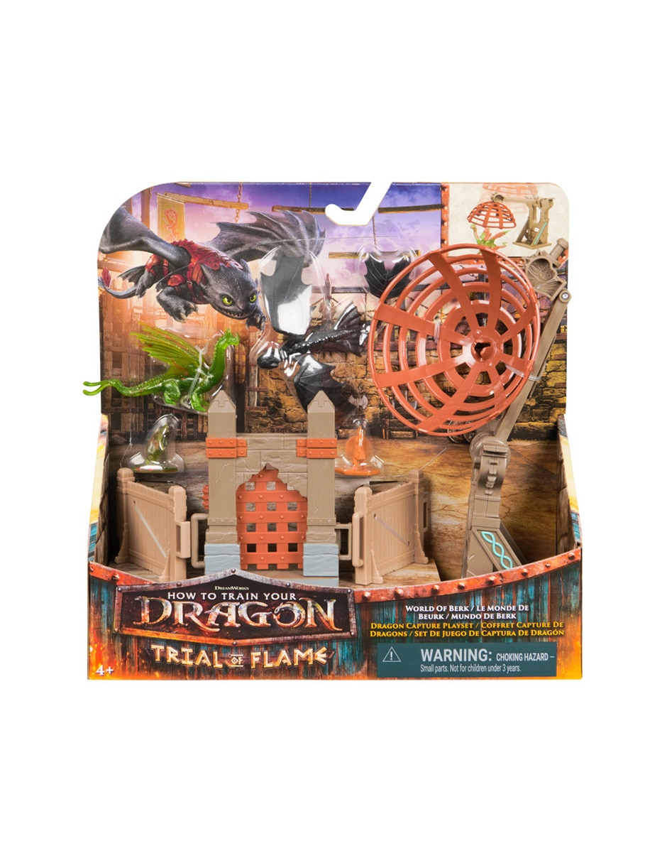 Set figuras acción articulada Dreamworks Cómo entrenar a tu dragón especial 2