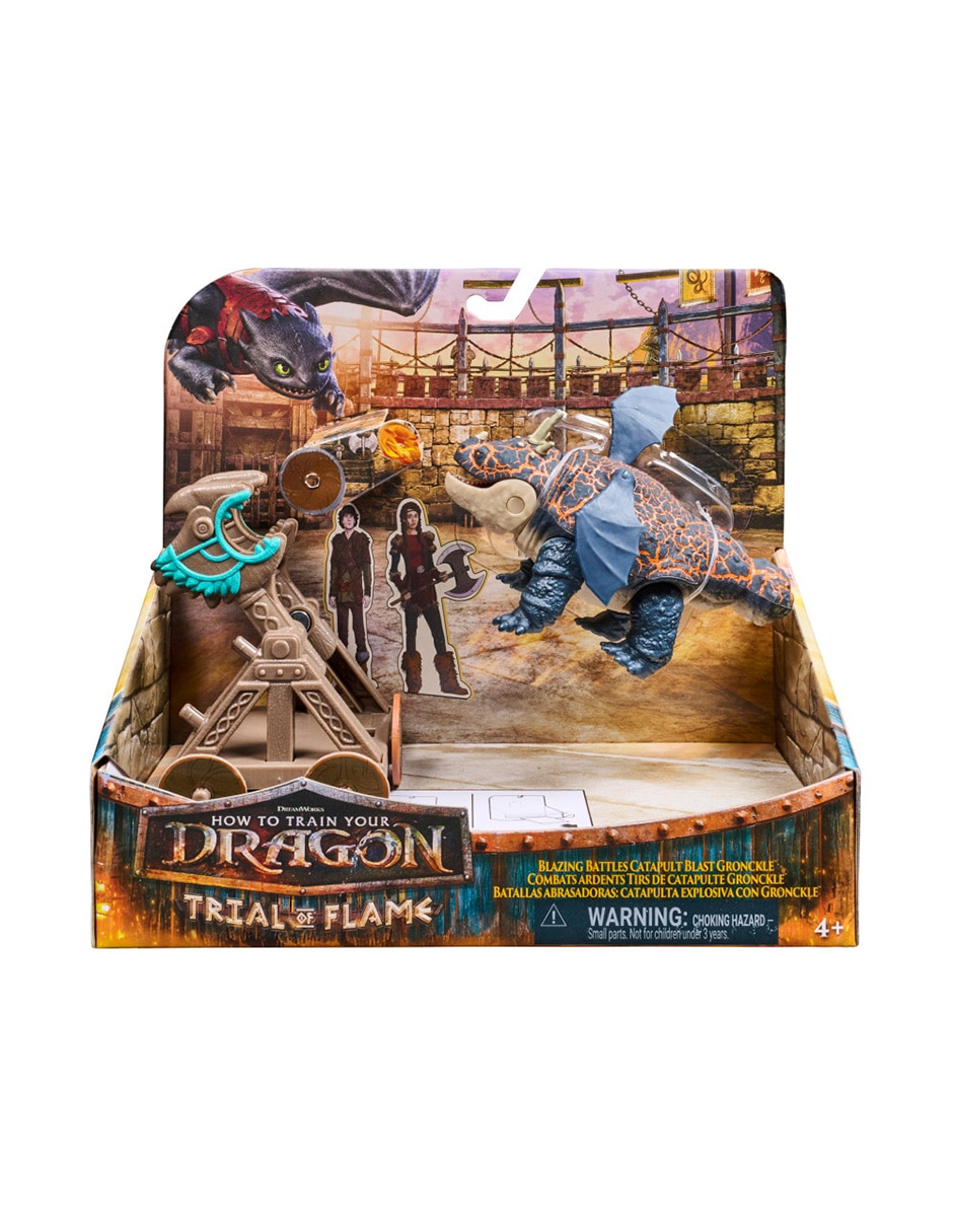 Set figuras acción articulada Dreamworks Cómo entrenar a tu dragón especial 2