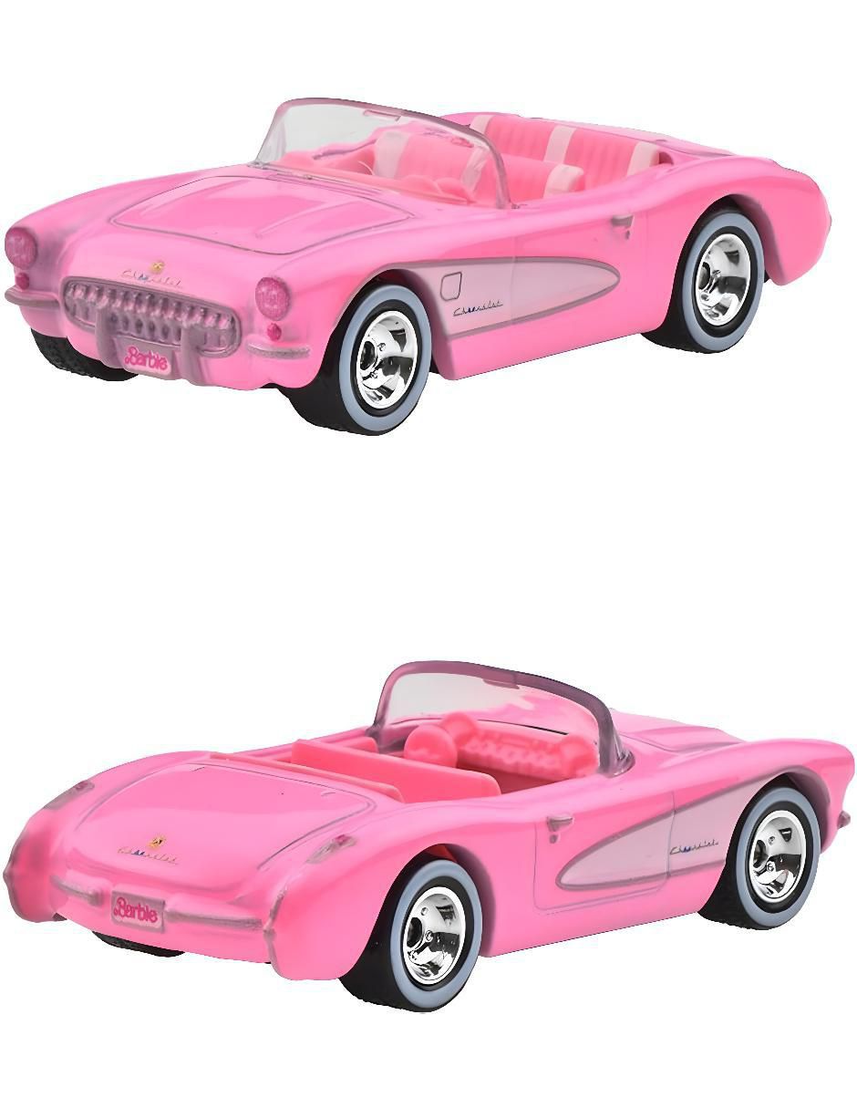 Vehículo a escala 1956 Corvette Barbie 2