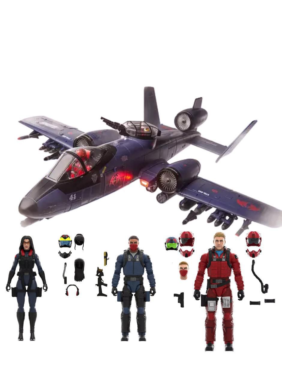 Set figuras acción articulada G.I Joe limitada con luz 1