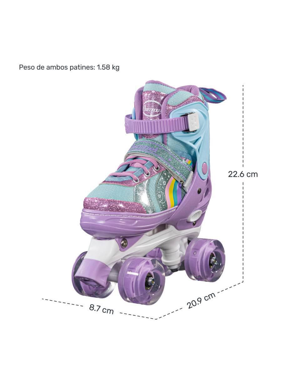 Patines de 4 ruedas para niña 6