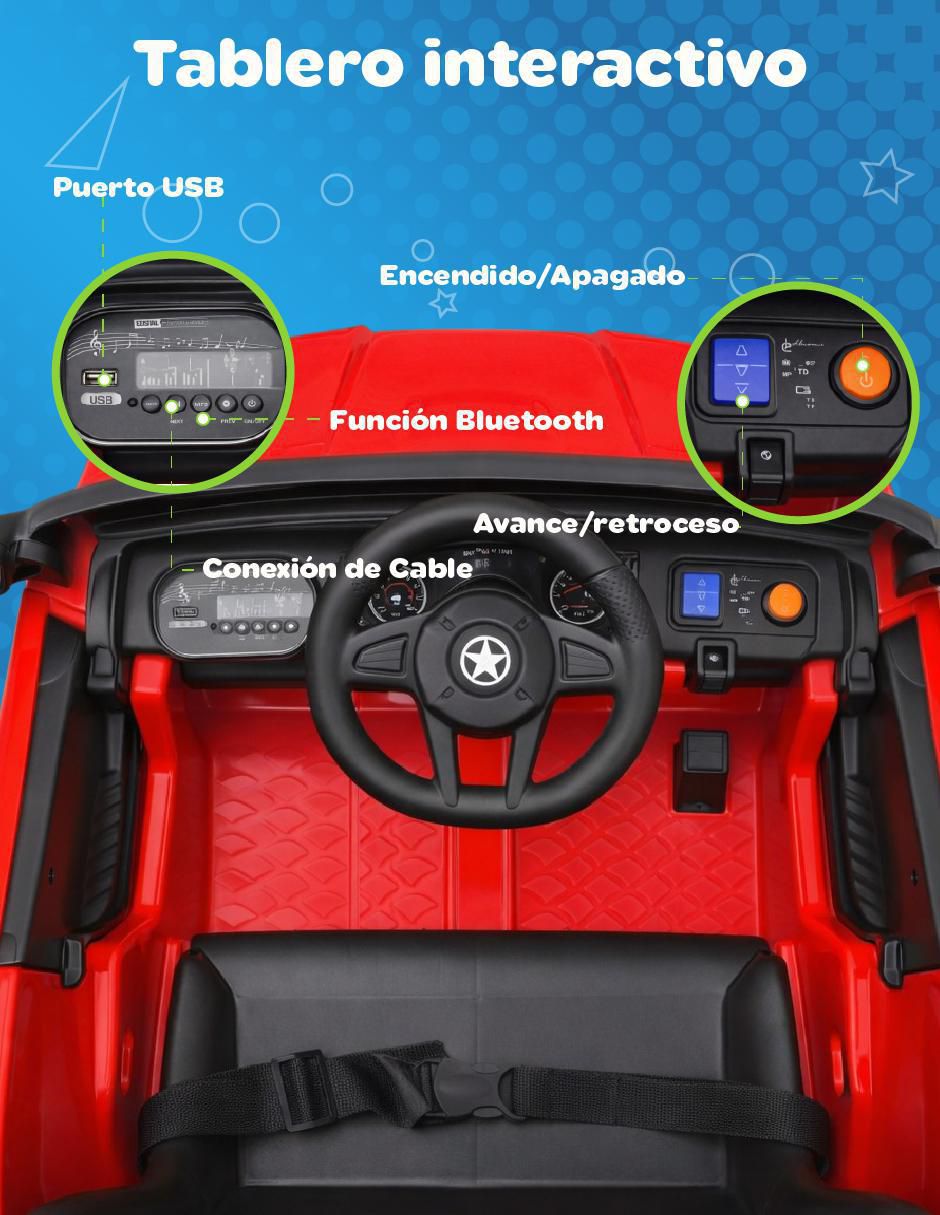 Automóvil montable "montable" "con control remoto" yei cosmo 4 x 4 "de" recargable "para" infantil / niños grandes unisex