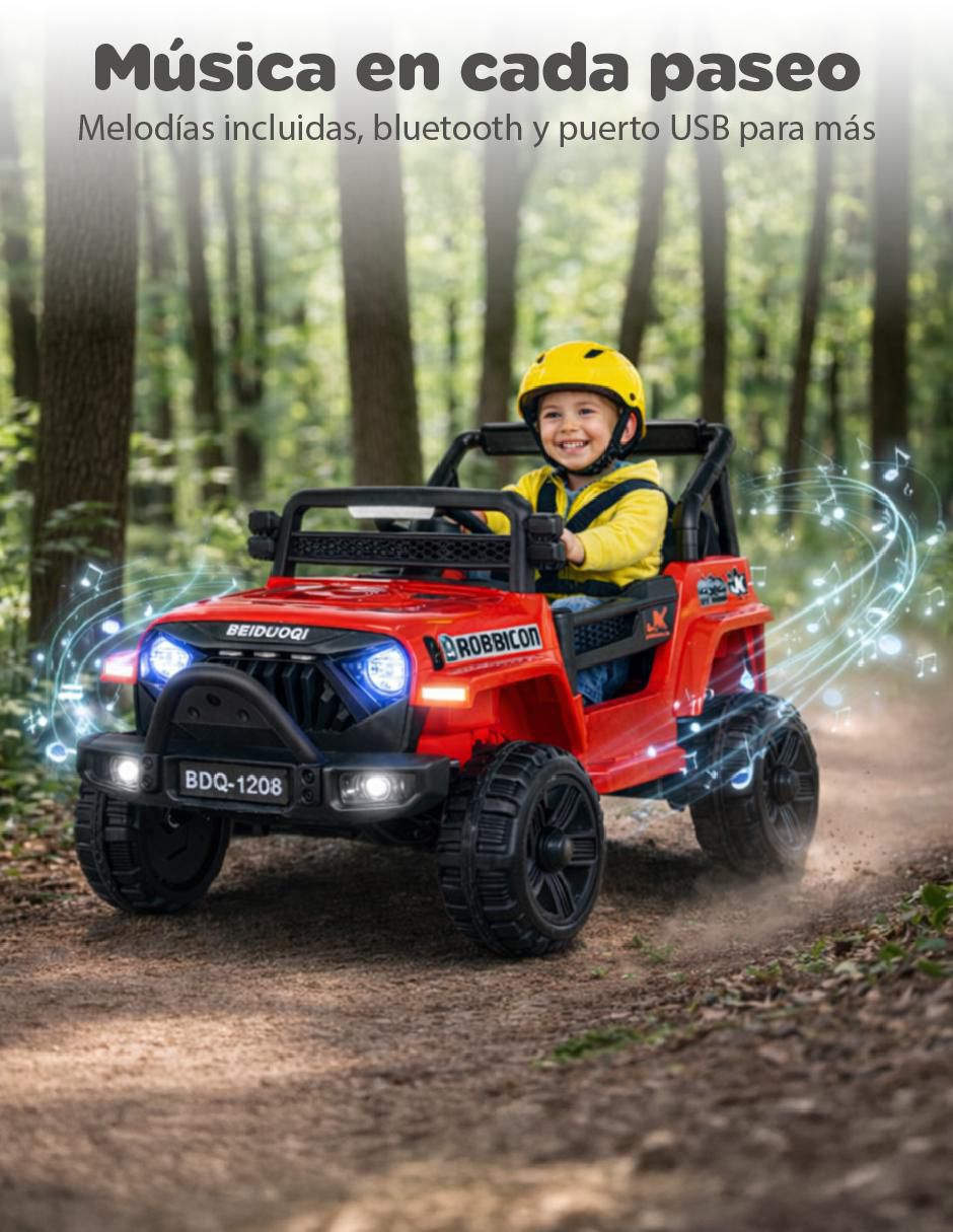Automóvil montable "montable" "con control remoto" yei cosmo 4 x 4 "de" recargable "para" infantil / niños grandes unisex
