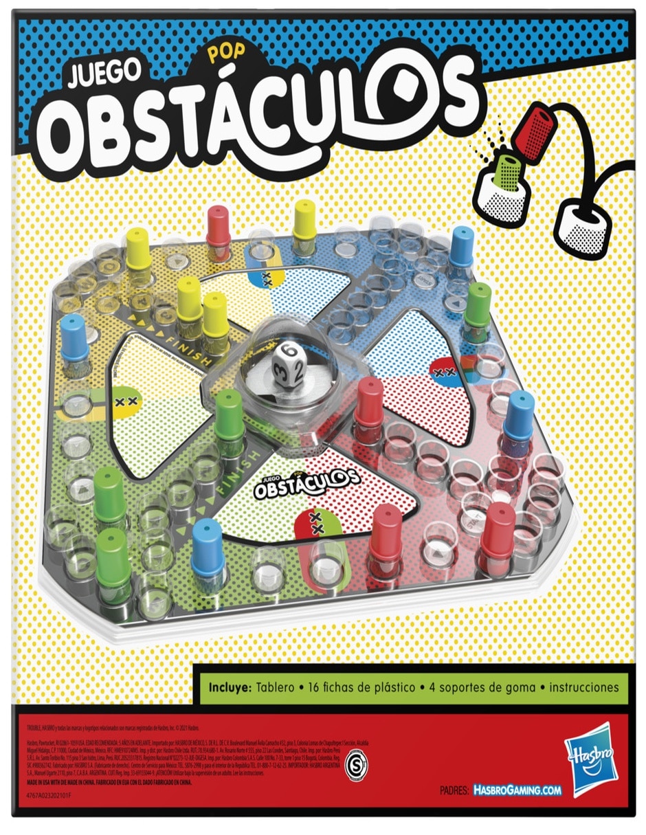 Obstáculos Hasbro Games 4
