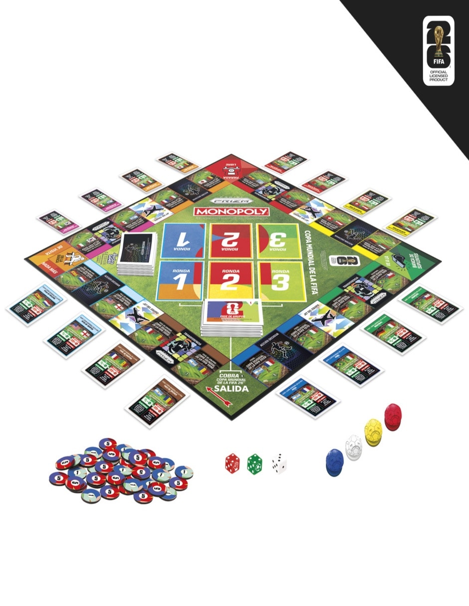 FIFA edition core game FIFA World Cup Monopoly Hasbro Games