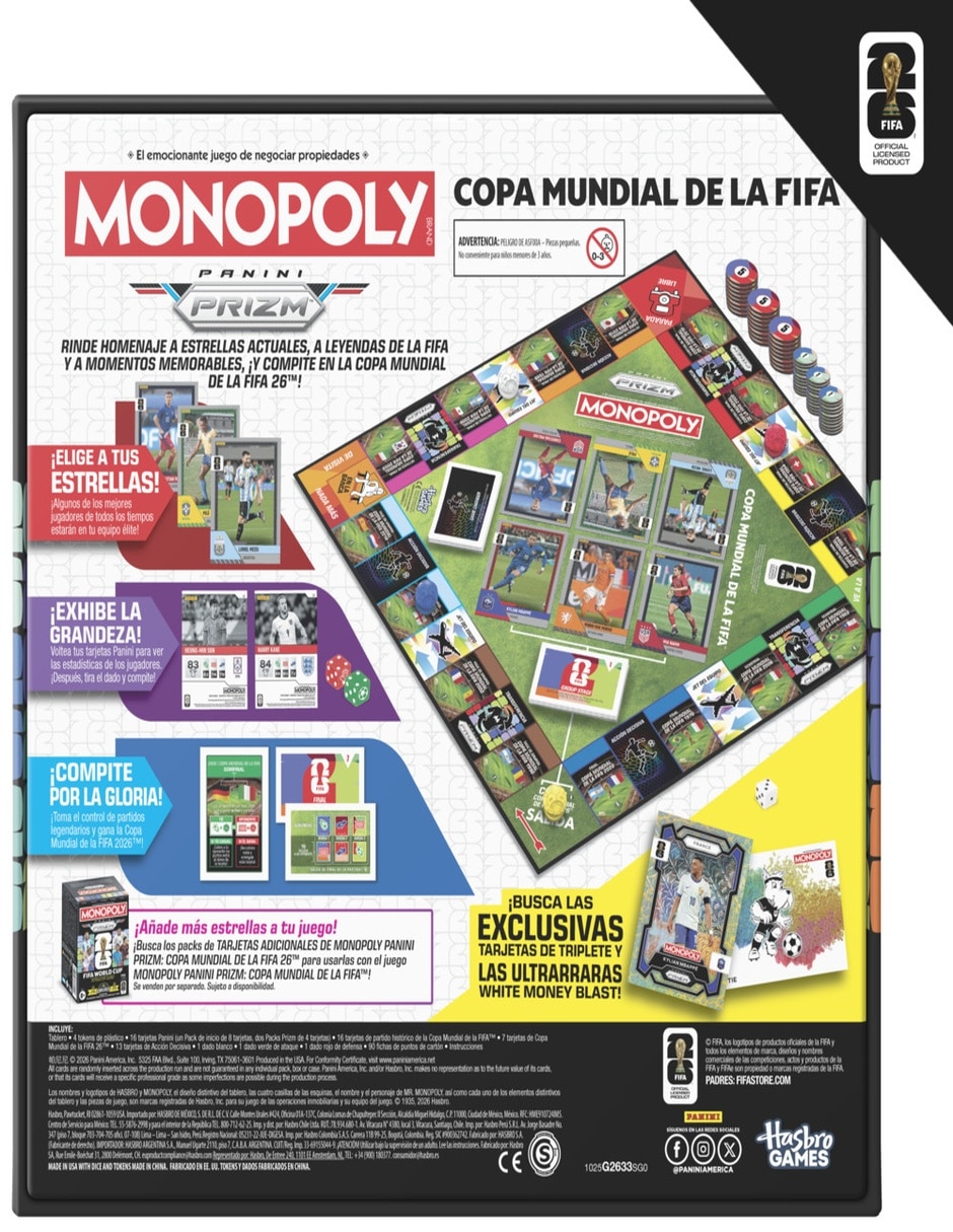 FIFA edition core game FIFA World Cup Monopoly Hasbro Games 4