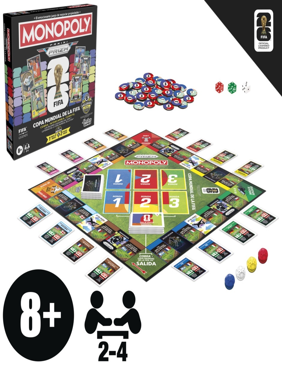 FIFA edition core game FIFA World Cup Monopoly Hasbro Games 5