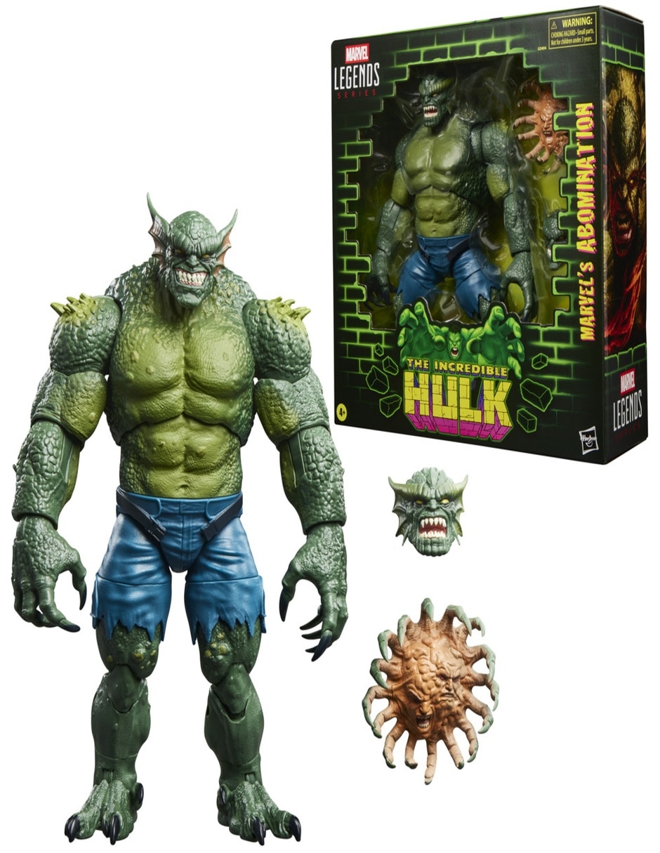 Figura de acción articulada Legends Series Hulk deluxe Marvel 3