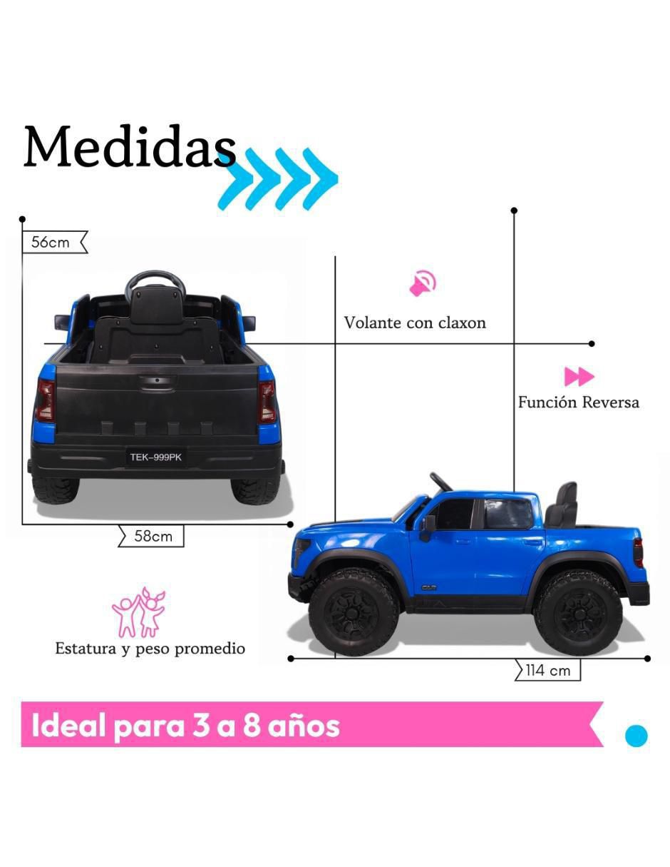 Automóvil montable con control remoto recargable unisex 6