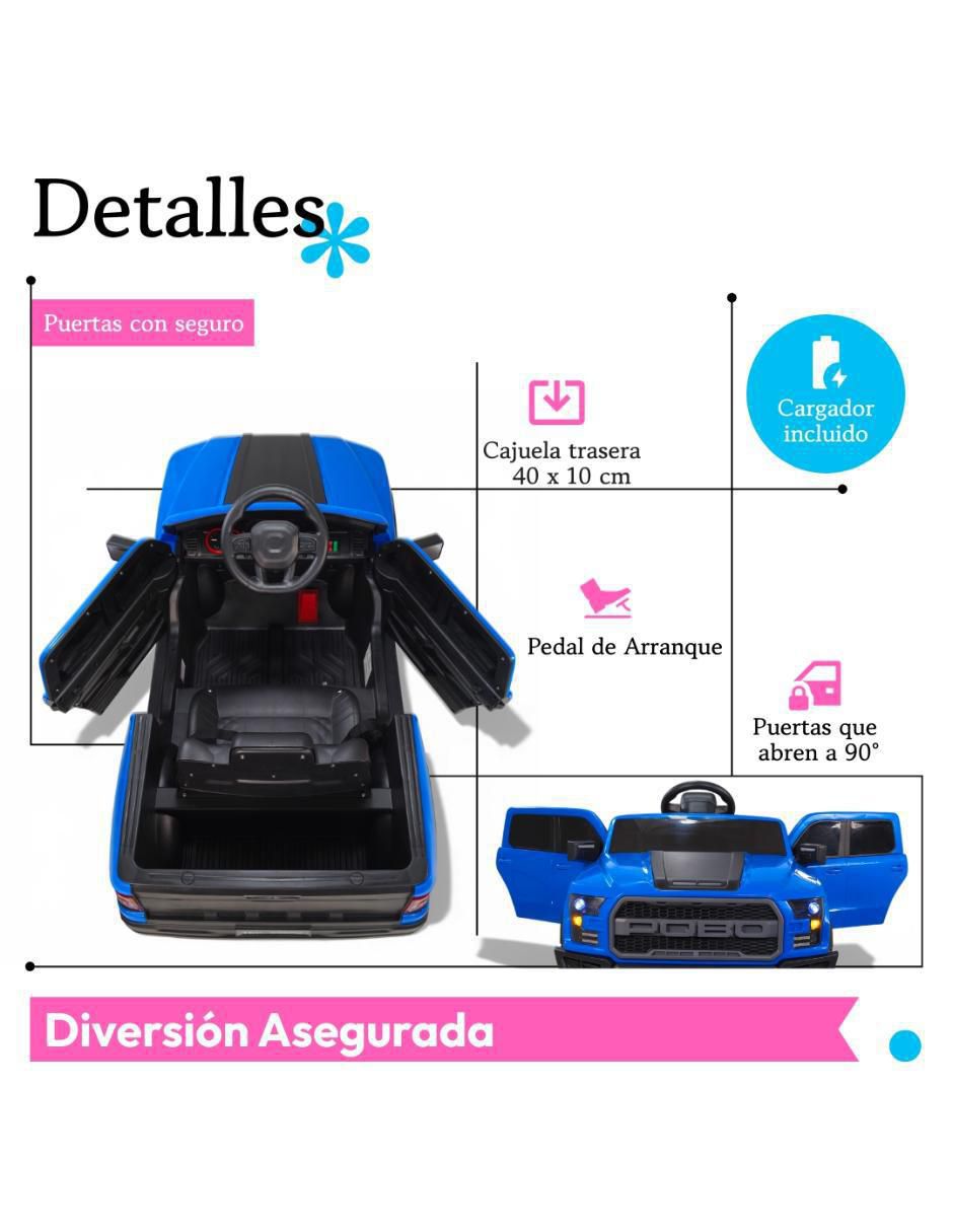 Automóvil montable con control remoto recargable unisex 4