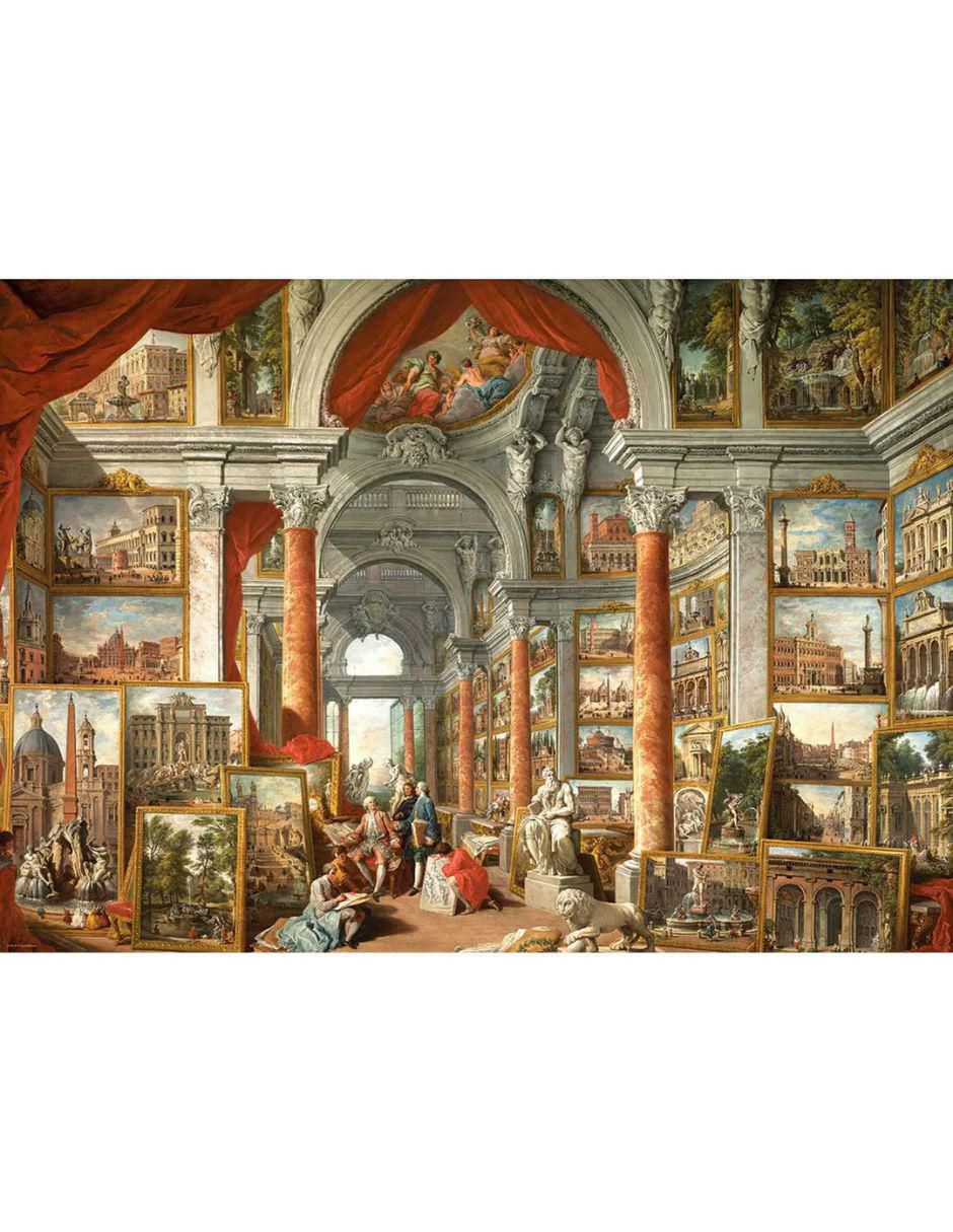 Rompecabezas Roma Moderna by Paolo Panini 1000 piezas 2
