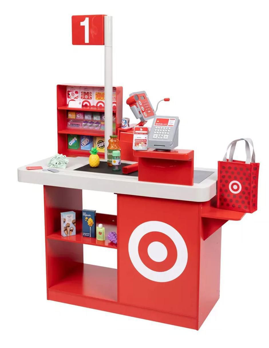 Línea para pagar de juguete Target con accesorios juego de rol para niños 1