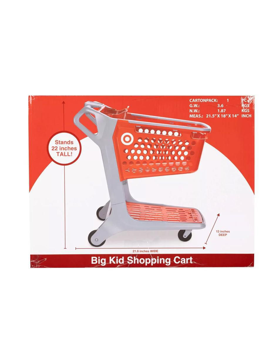 Carrito de compras infantil Target con asiento juego de rol para niños
