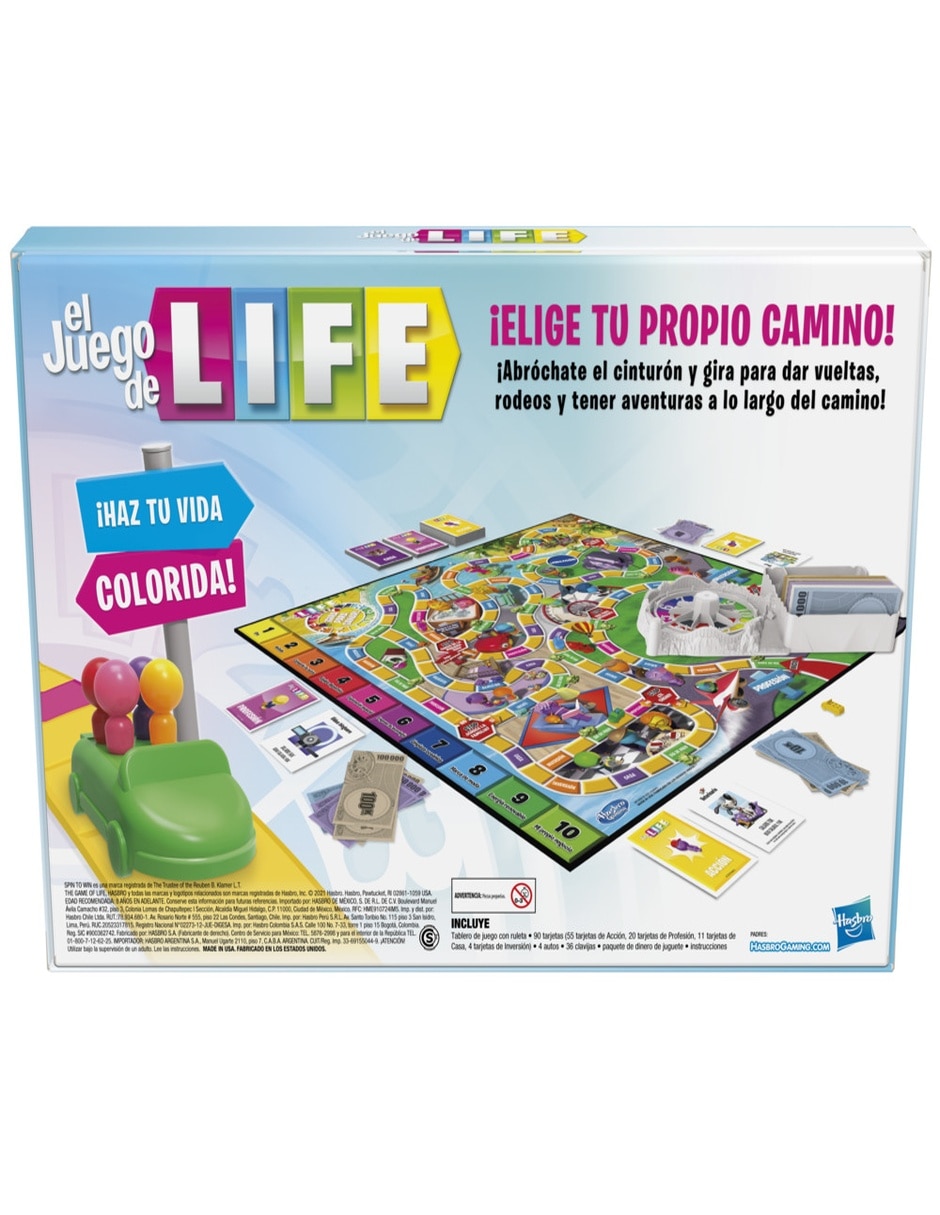 El juego de Life Hasbro Games 4