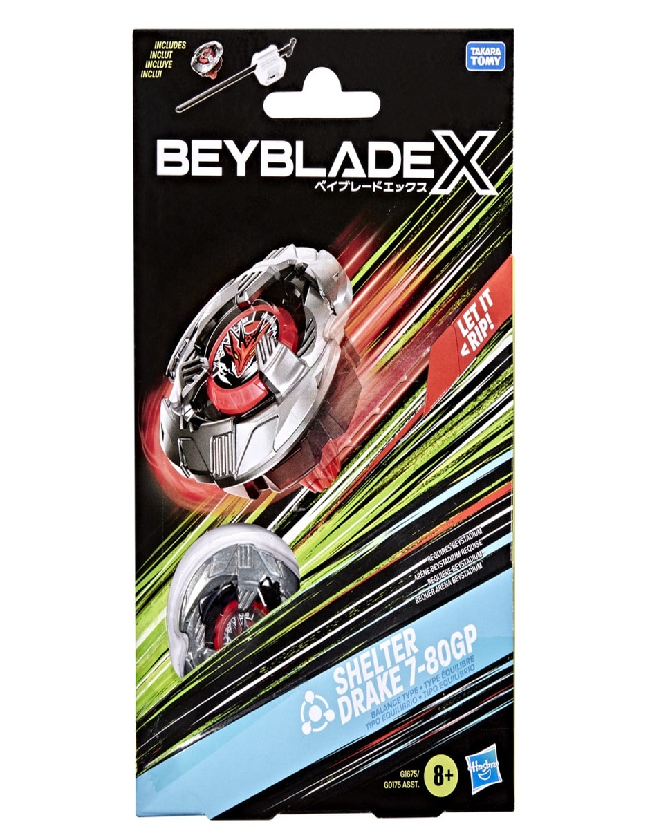 Shelter Drake 7-80GP BX X Beyblade 2