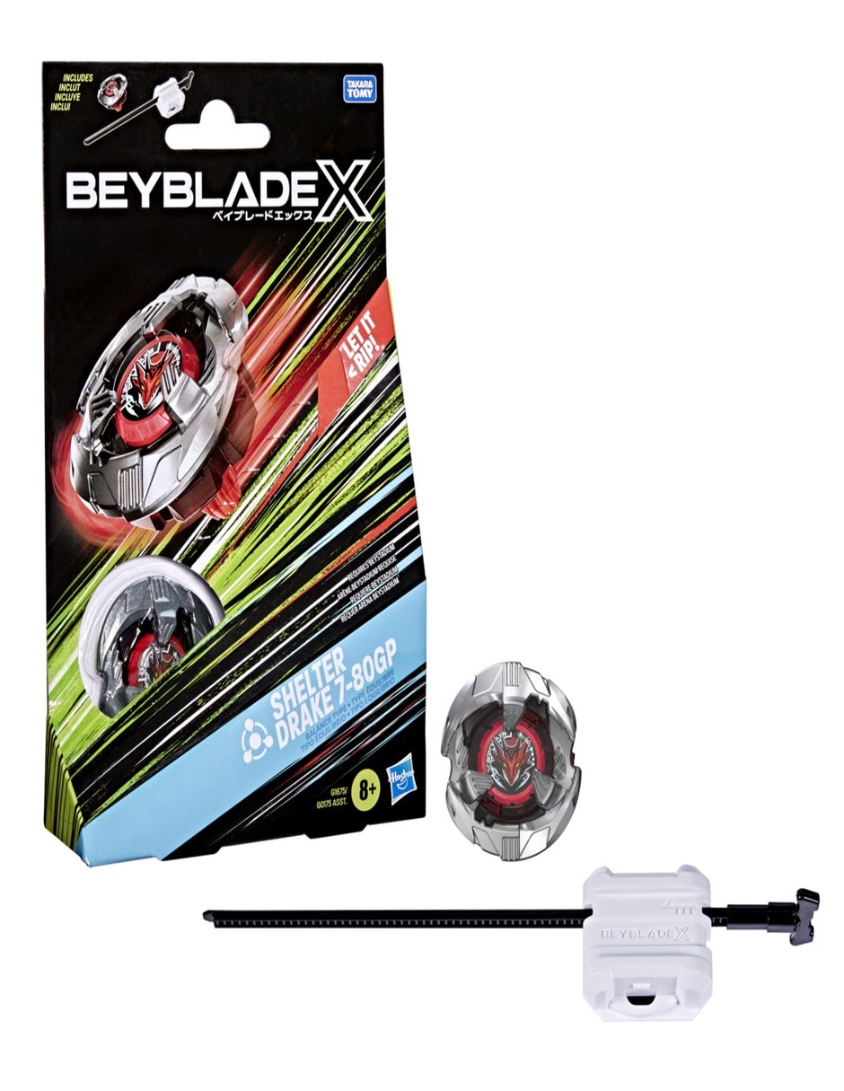 Shelter Drake 7-80GP BX X Beyblade 3
