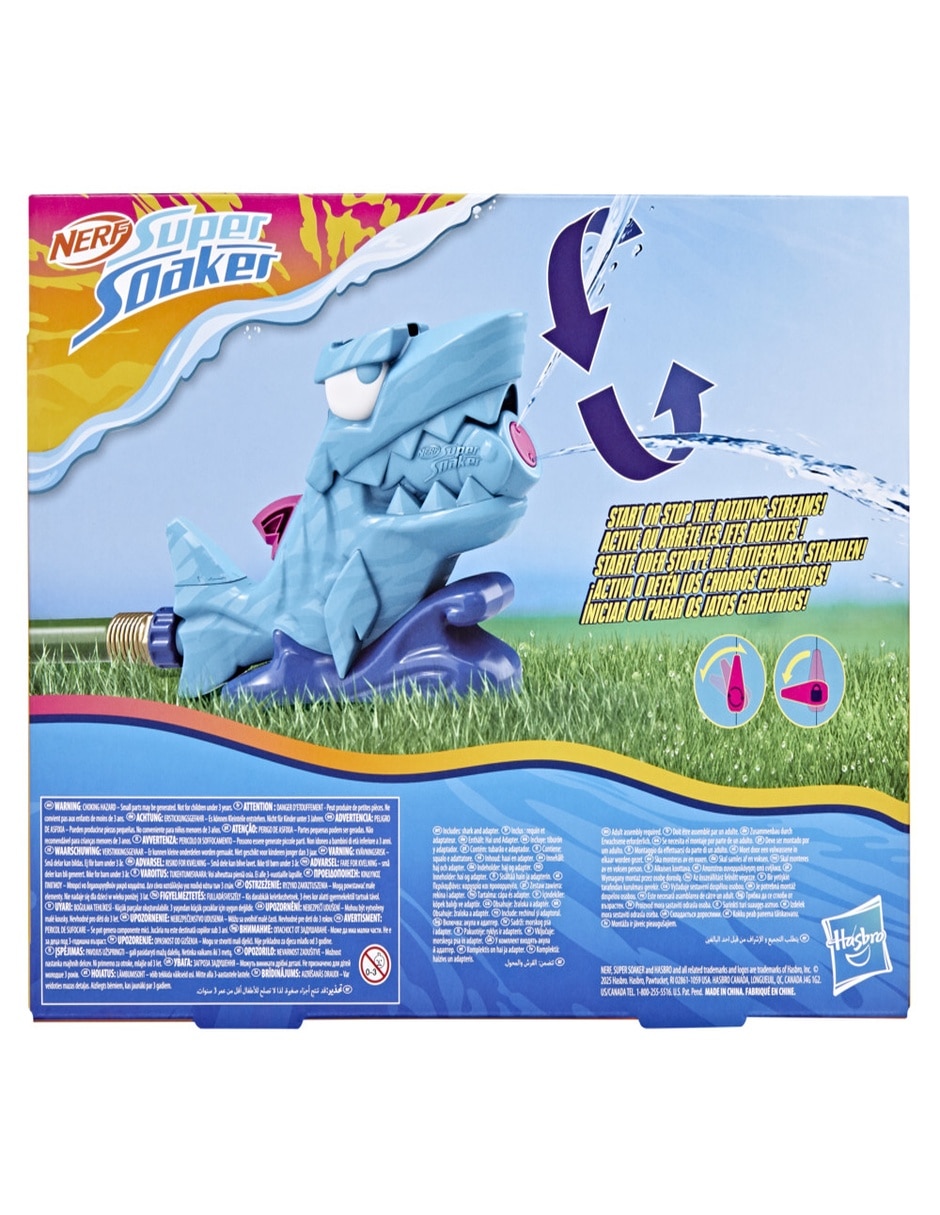 Lanzador de agua Super Soaker Hop & Chomp 4