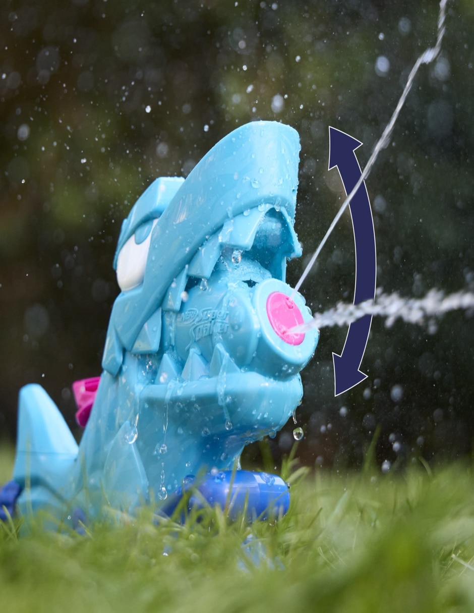 Lanzador de agua Super Soaker Hop & Chomp 5