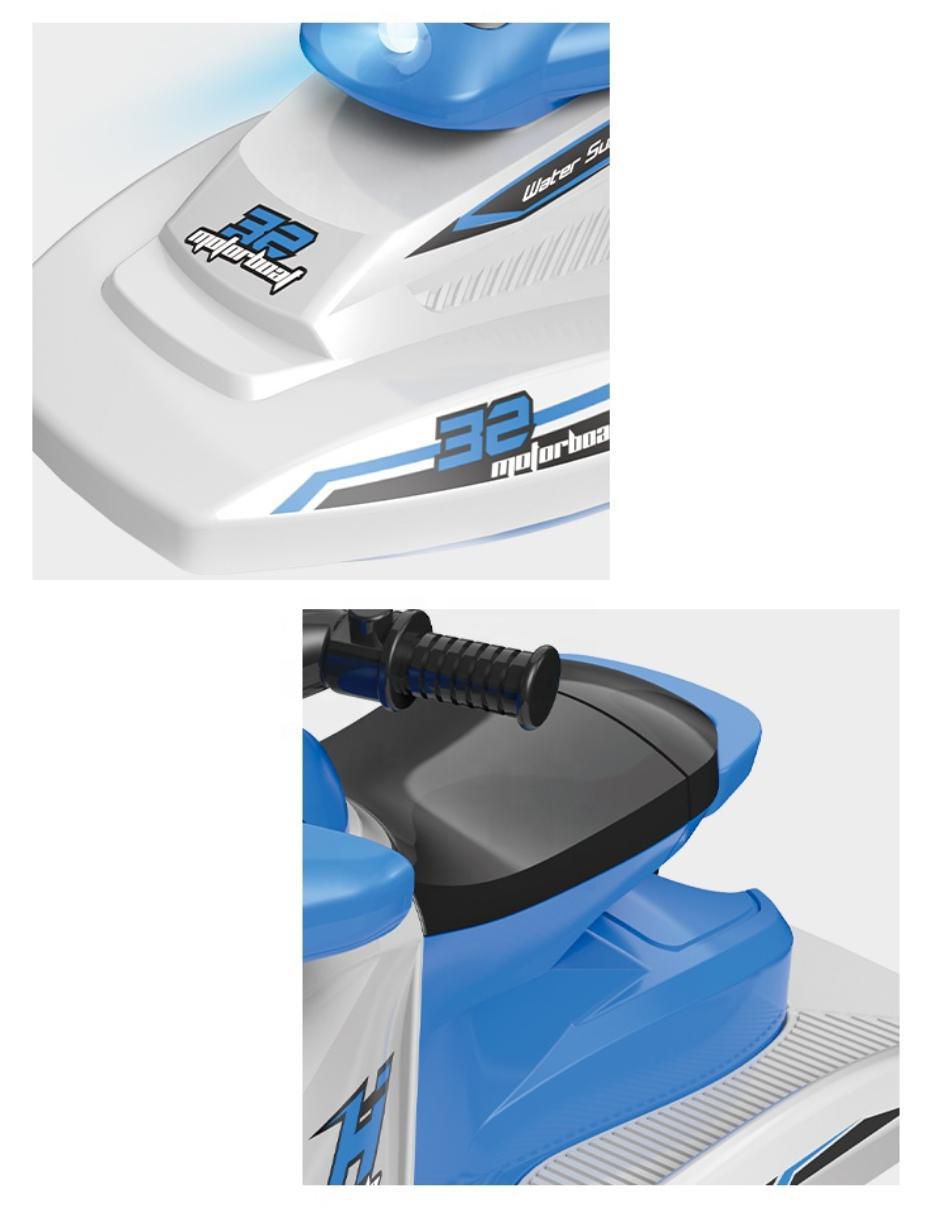 Vehículo de control remoto Moto acuática JT3638 4