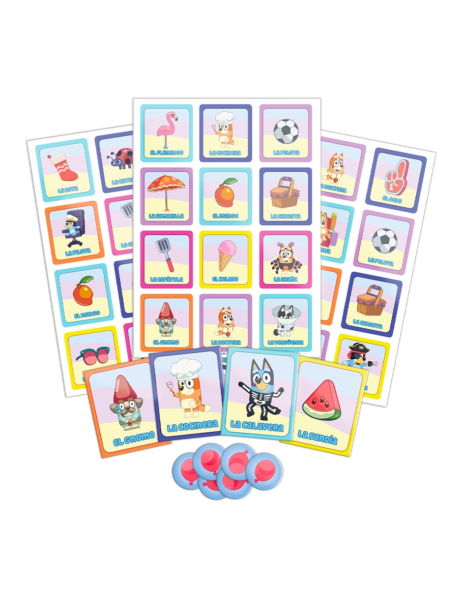 Lotería Bluey 5