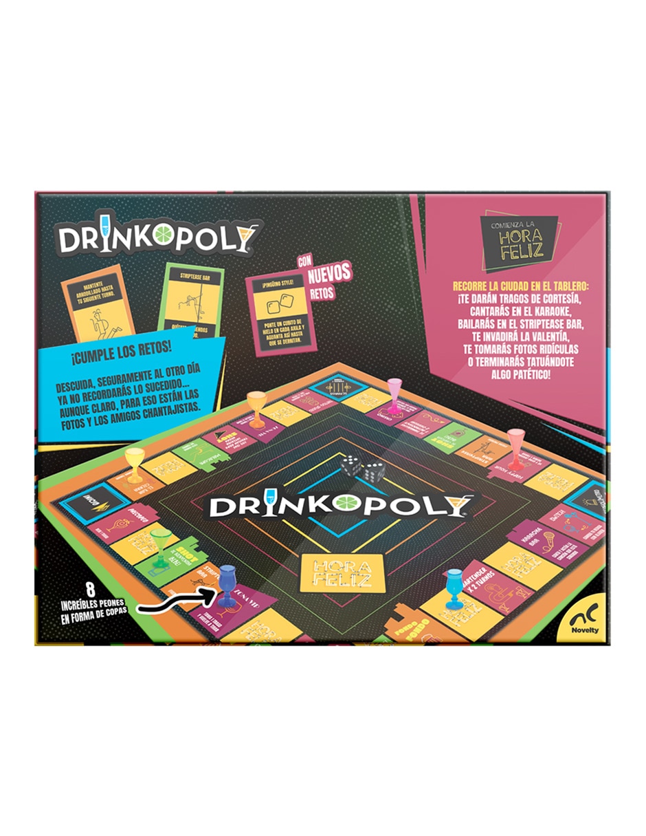 Drinkopoly Juegos de Mesa 4