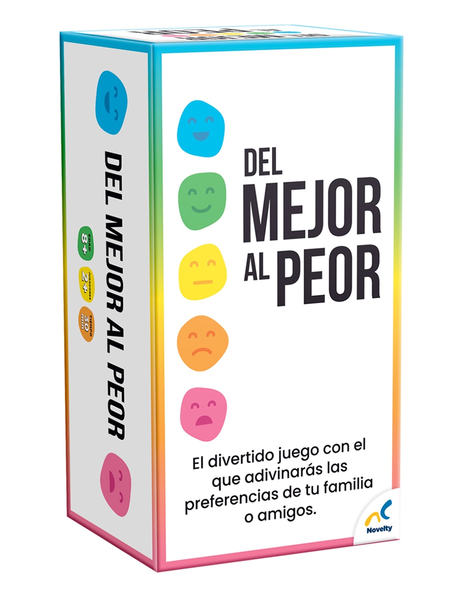 Juego de cartas del mejor al peor Juegos de Mesa