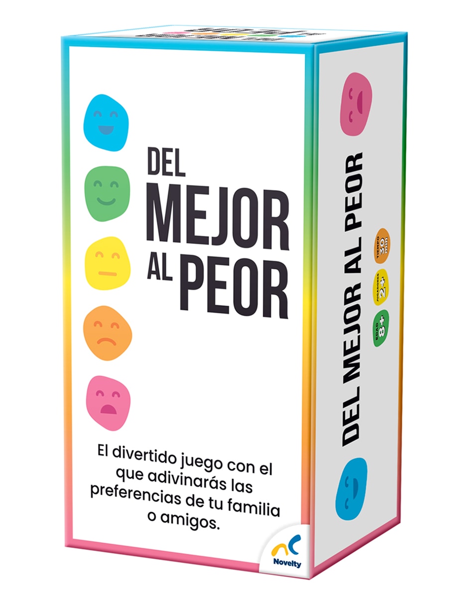 Juego de cartas del mejor al peor Juegos de Mesa 2