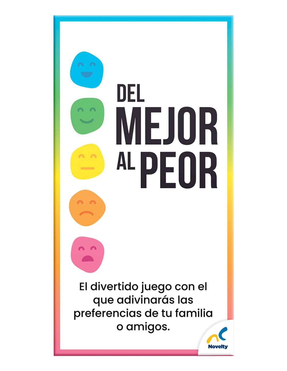 Juego de cartas del mejor al peor Juegos de Mesa 3