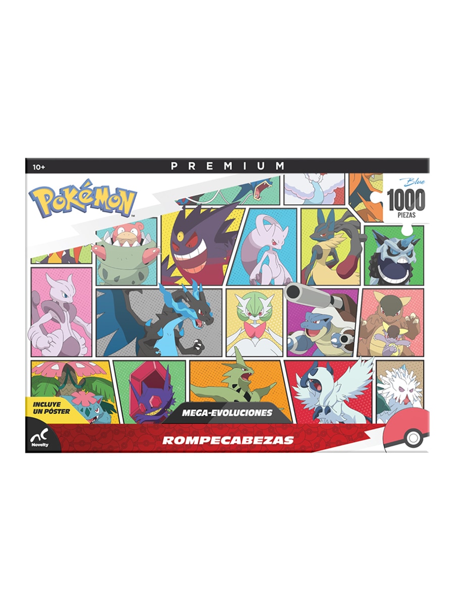 Rompecabezas Pokémon Premium Pokémon Evolution 1000 piezas 3