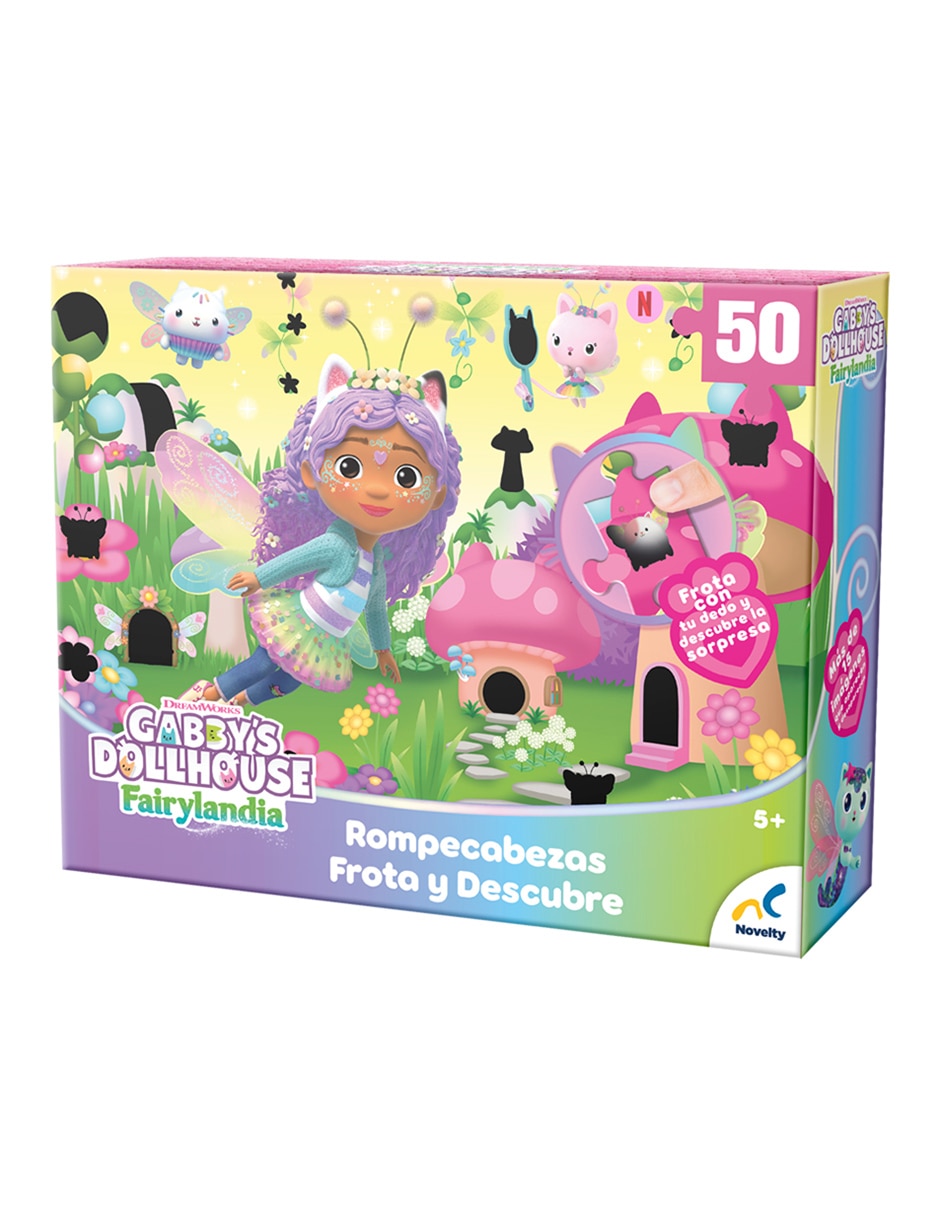 Rompecabezas infantil Frota y descubre Gabby´s Dollhouse 50 piezas 2