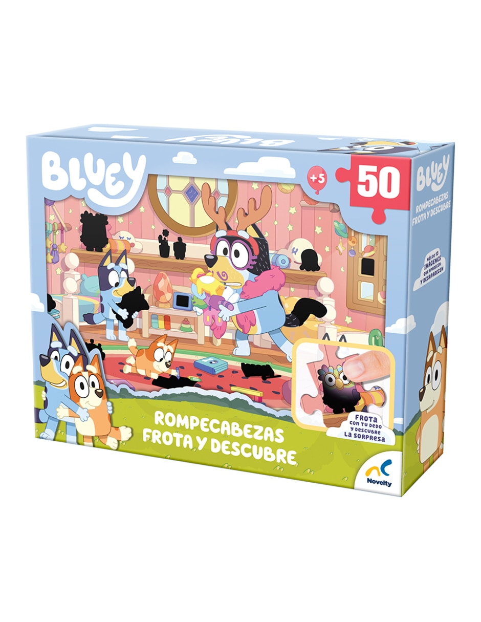 Rompecabezas infantil Frota y descubre Bluey 50 piezas 2