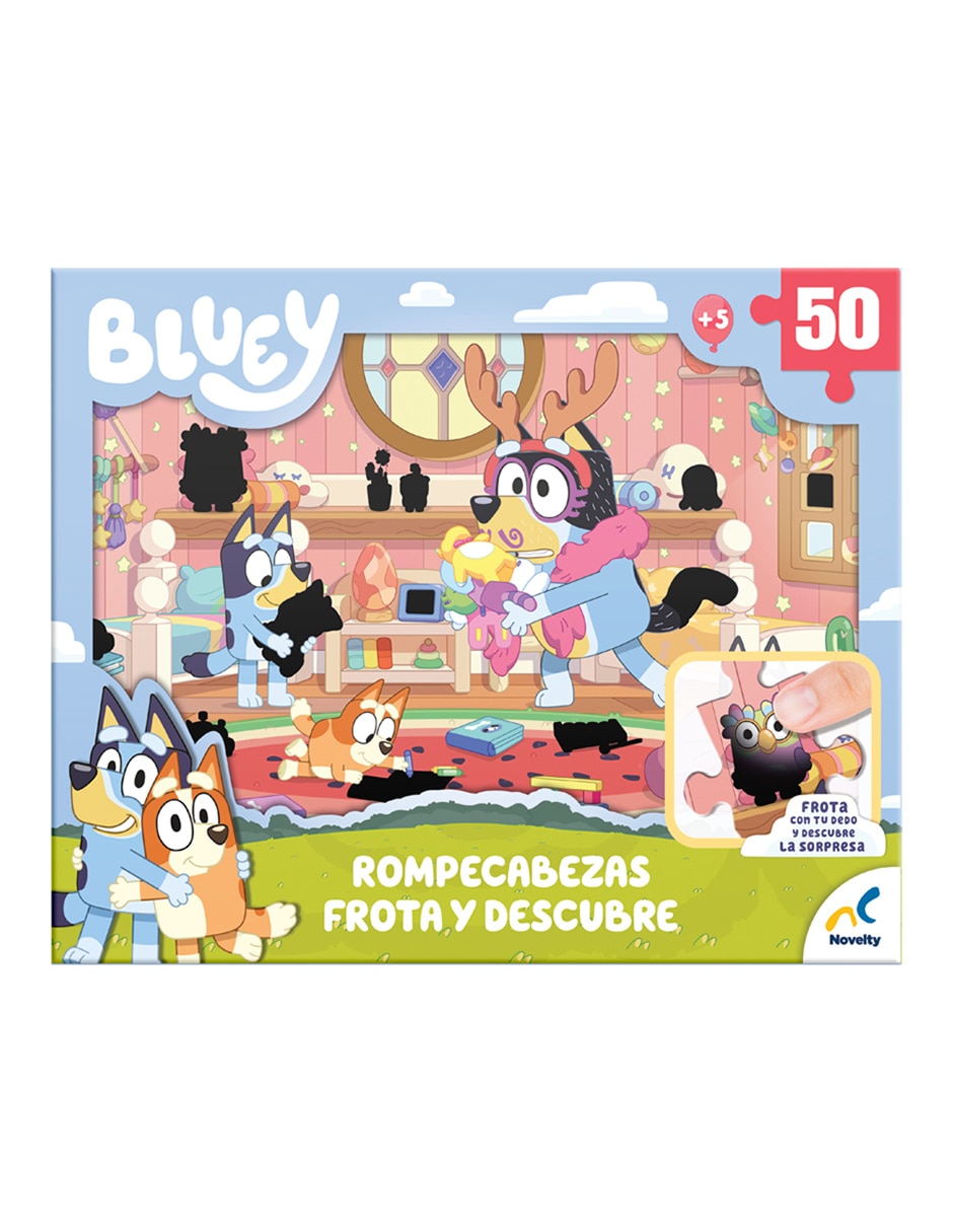 Rompecabezas infantil Frota y descubre Bluey 50 piezas 3