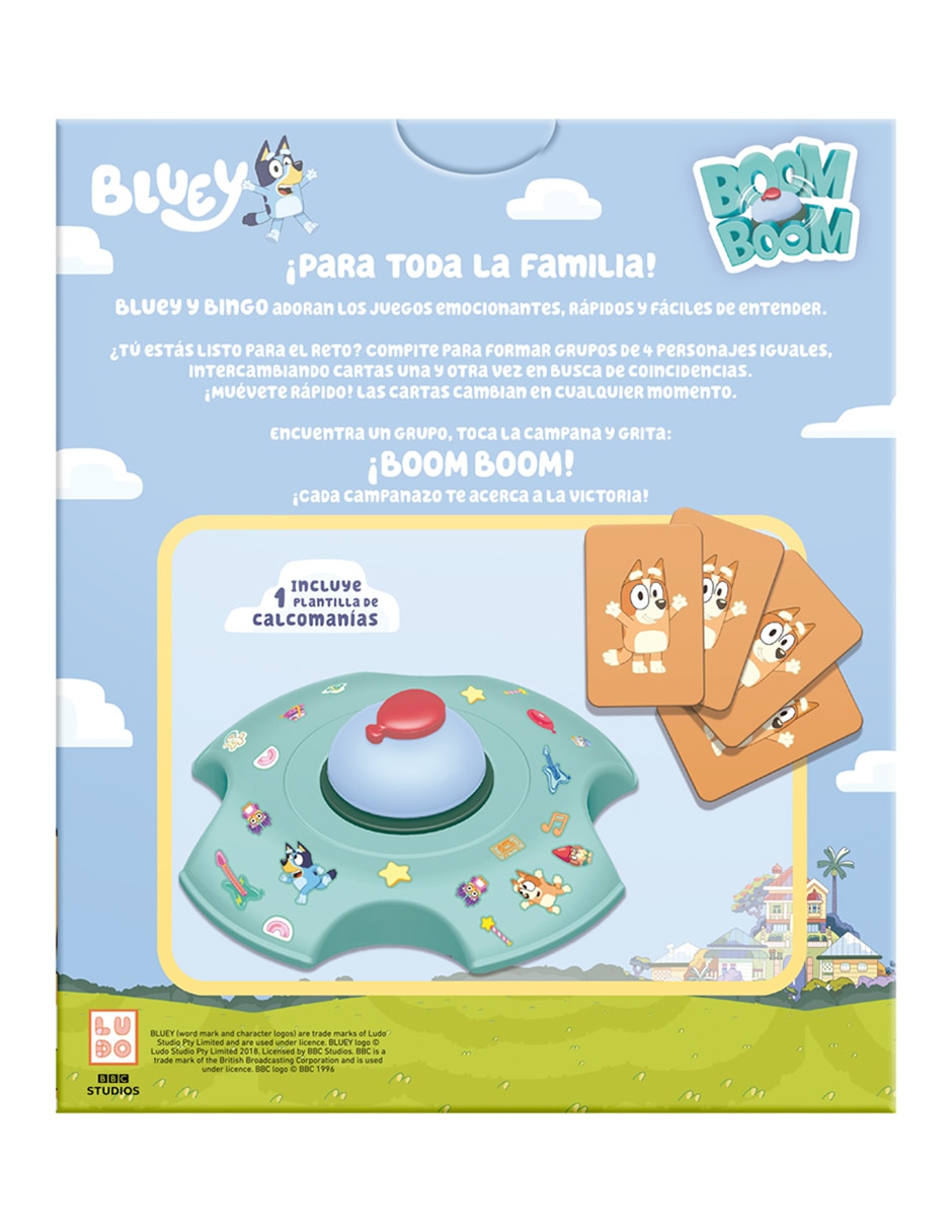 Juego de mesa Boom Boom Bluey Bluey Juegos de Mesa 4
