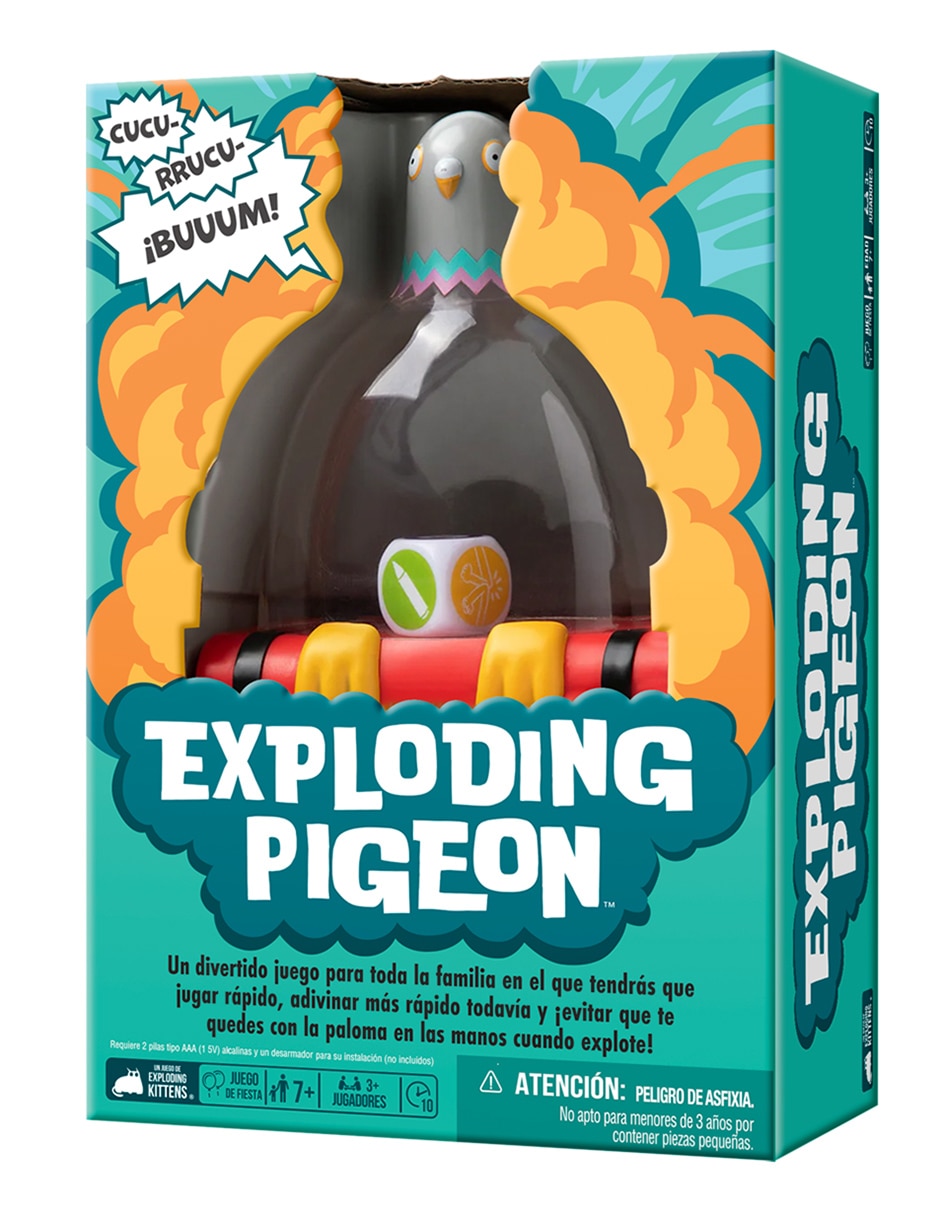 Juego de cartas Exploding Pigeon 2