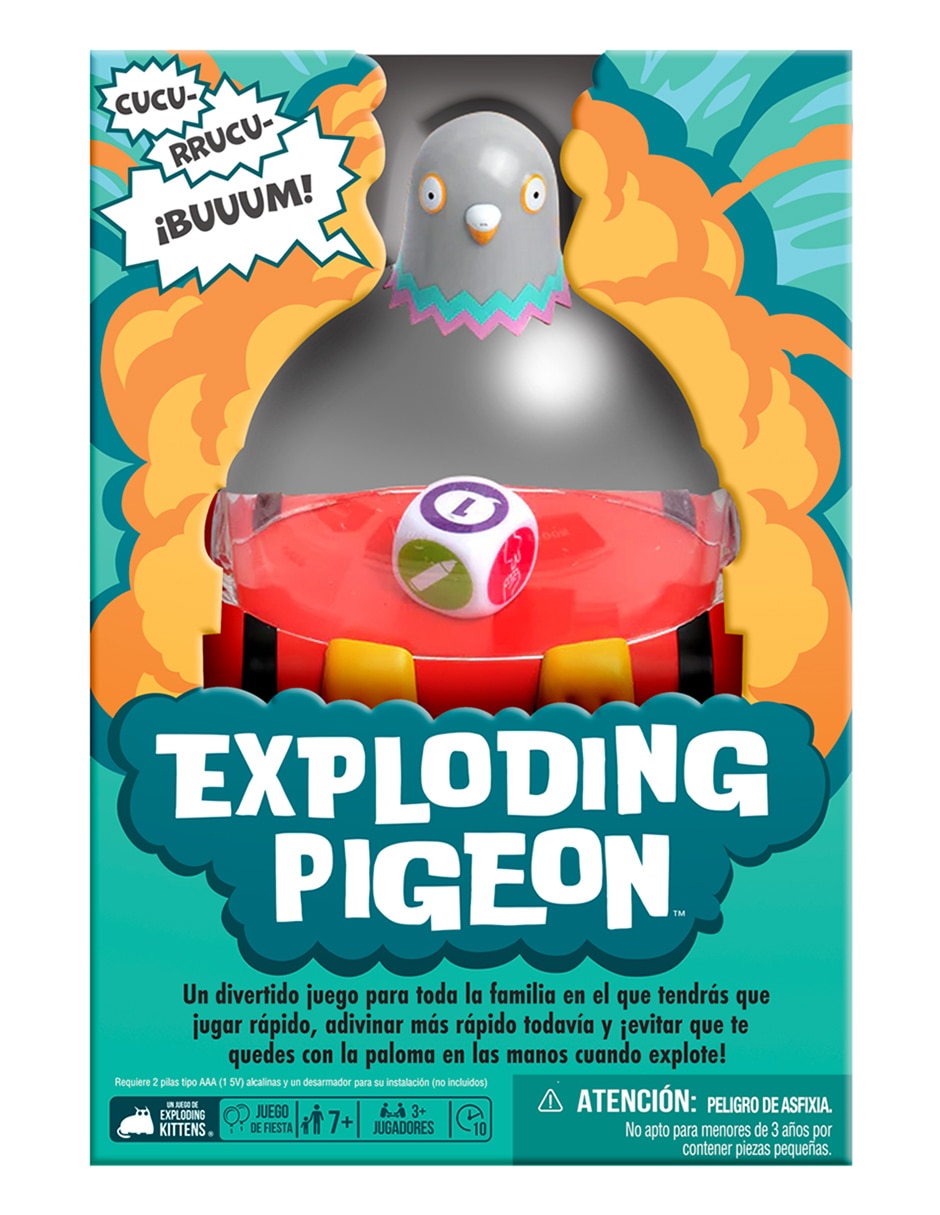 Juego de cartas Exploding Pigeon 3