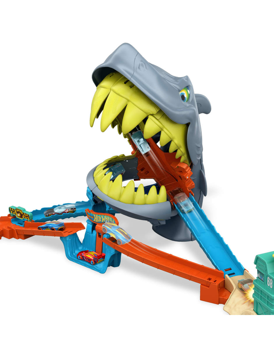 Pista armable Tiburón Hot Wheels: City 2